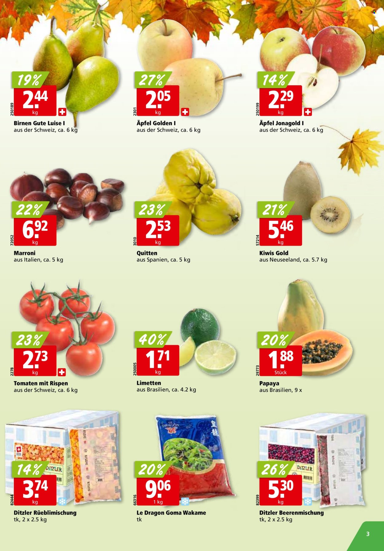 Volantino ALIGRO - 7.10.2024 - 12.10.2024. Pagina 3
