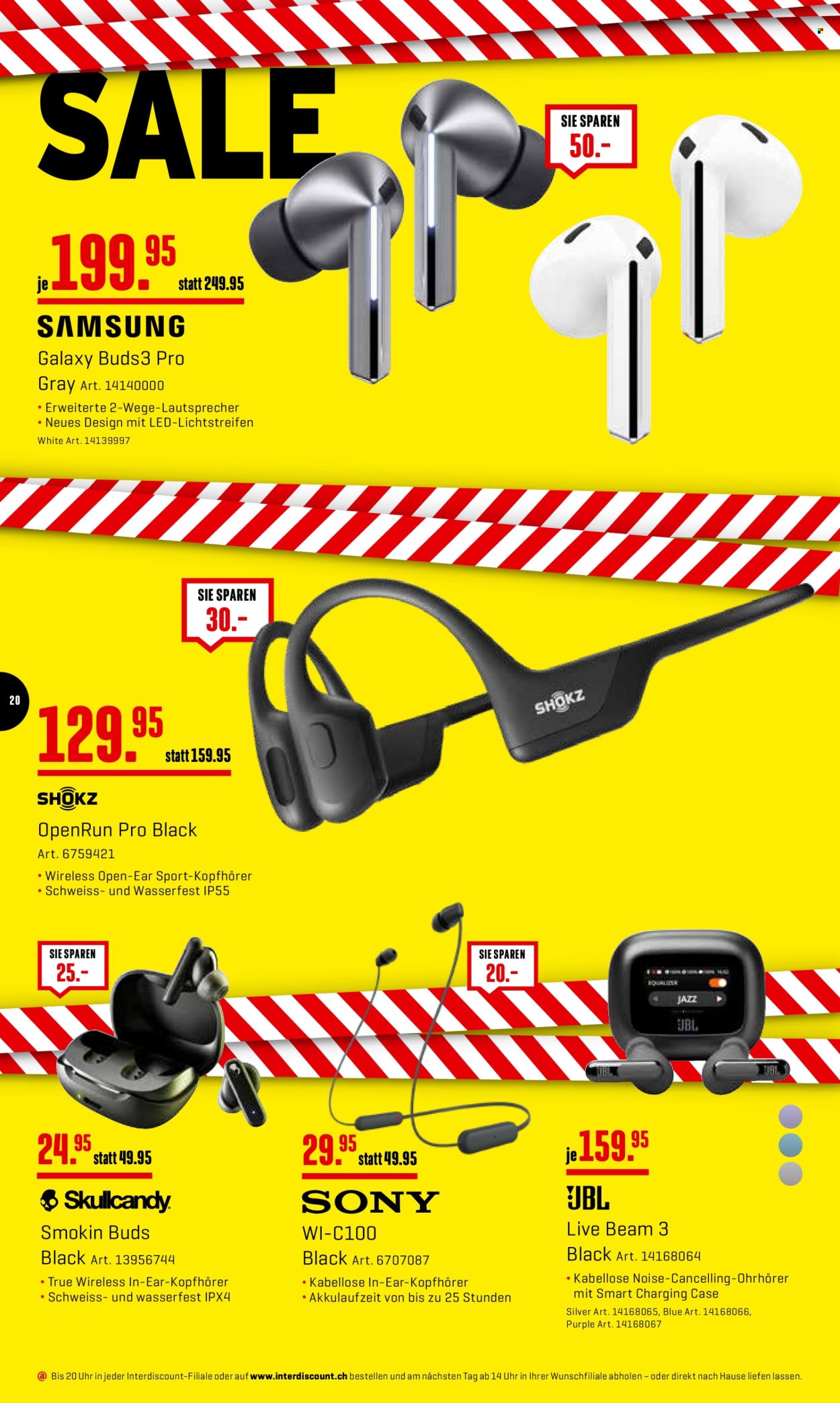 Volantino Interdiscount - 7.10.2024 - 20.10.2024. Pagina 20