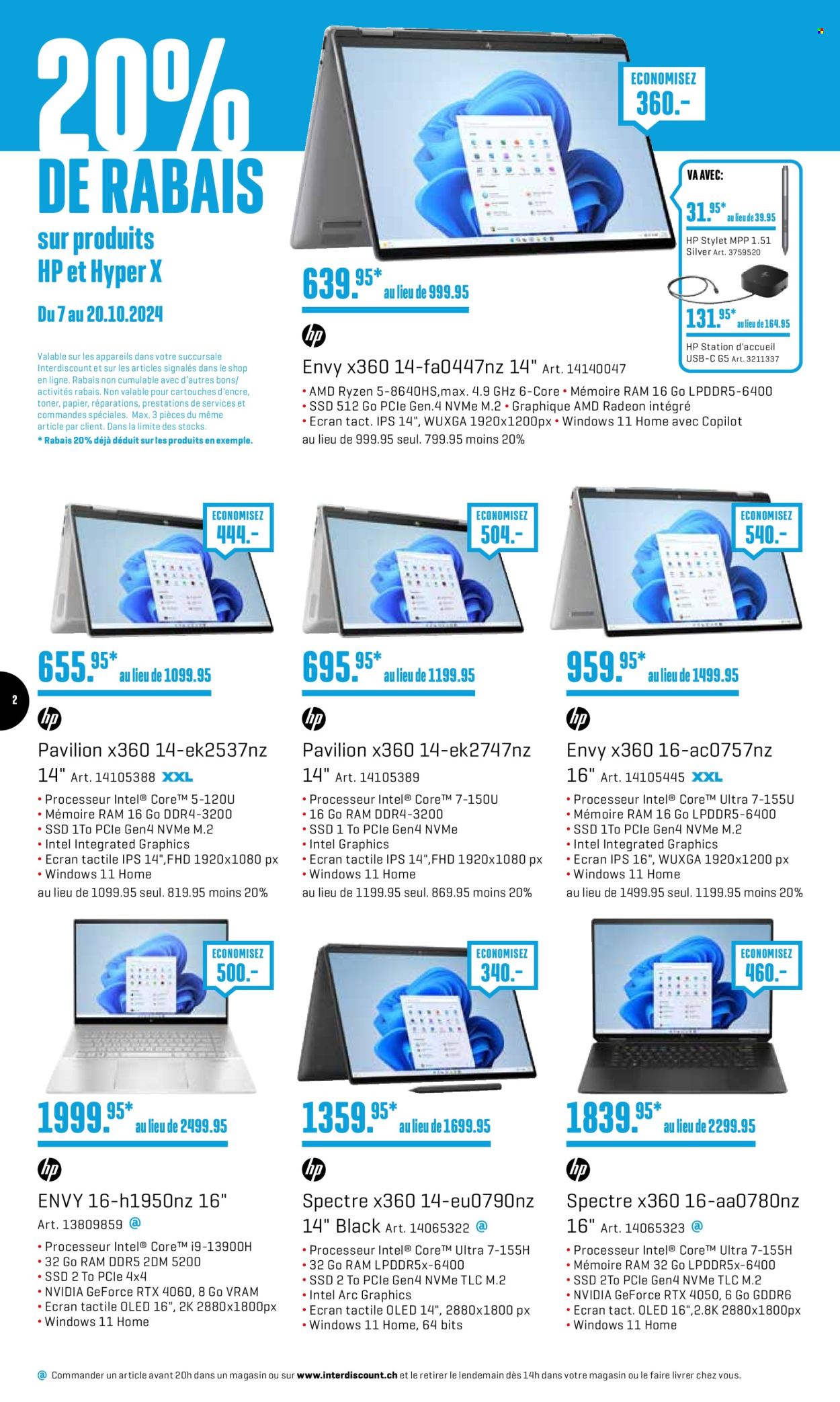 Volantino Interdiscount - 7.10.2024 - 20.10.2024. Pagina 2
