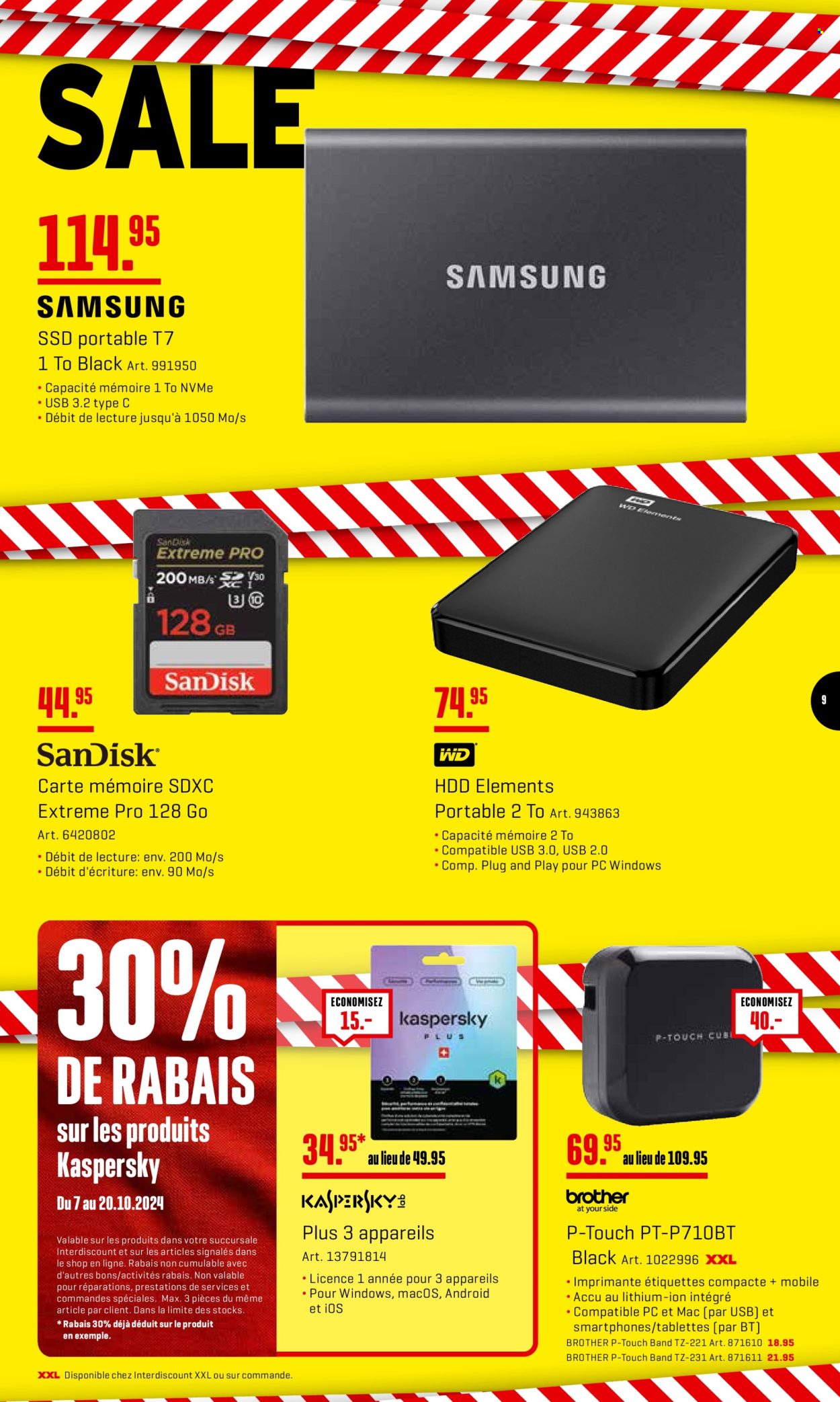 Volantino Interdiscount - 7.10.2024 - 20.10.2024. Pagina 9