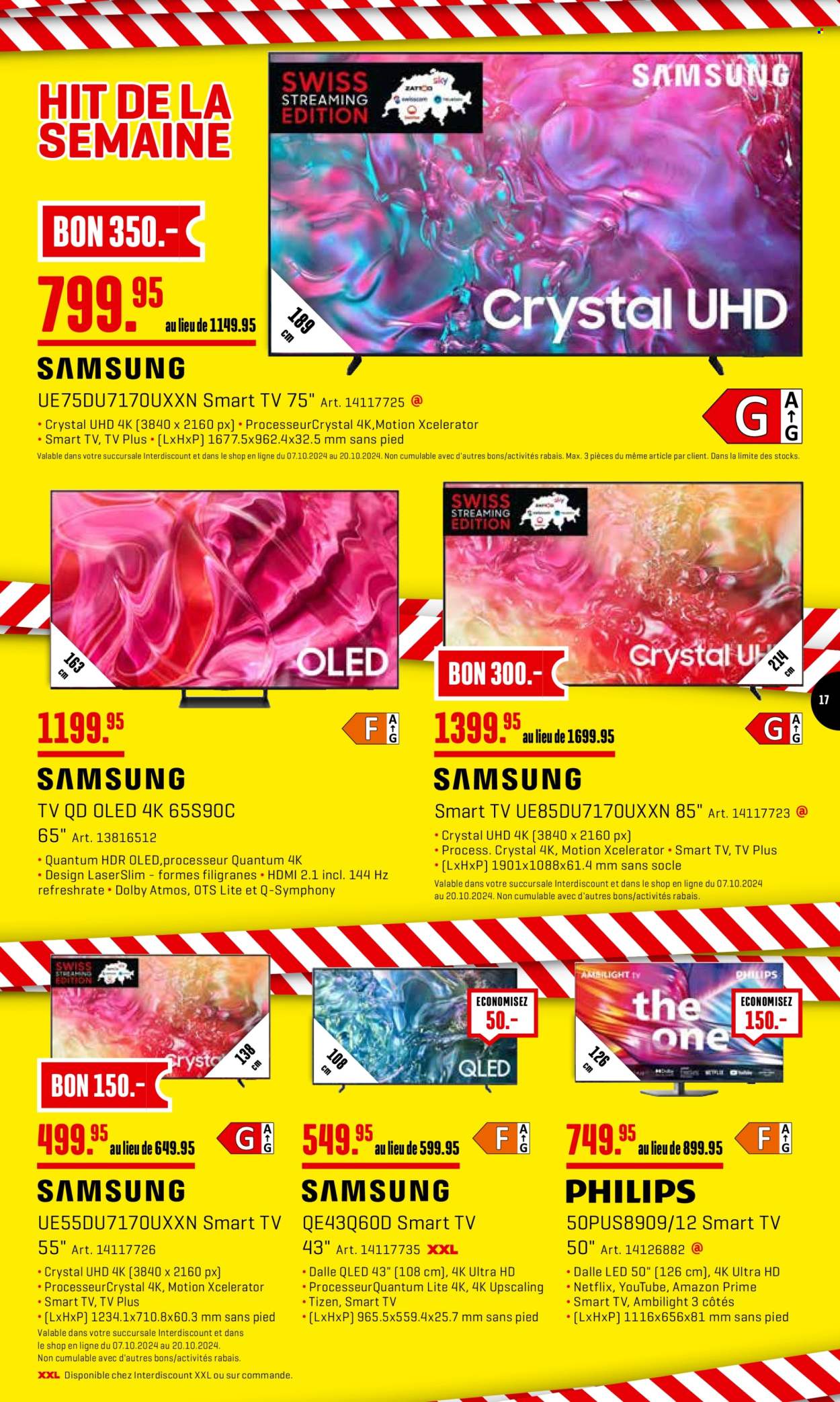 Volantino Interdiscount - 7.10.2024 - 20.10.2024. Pagina 17