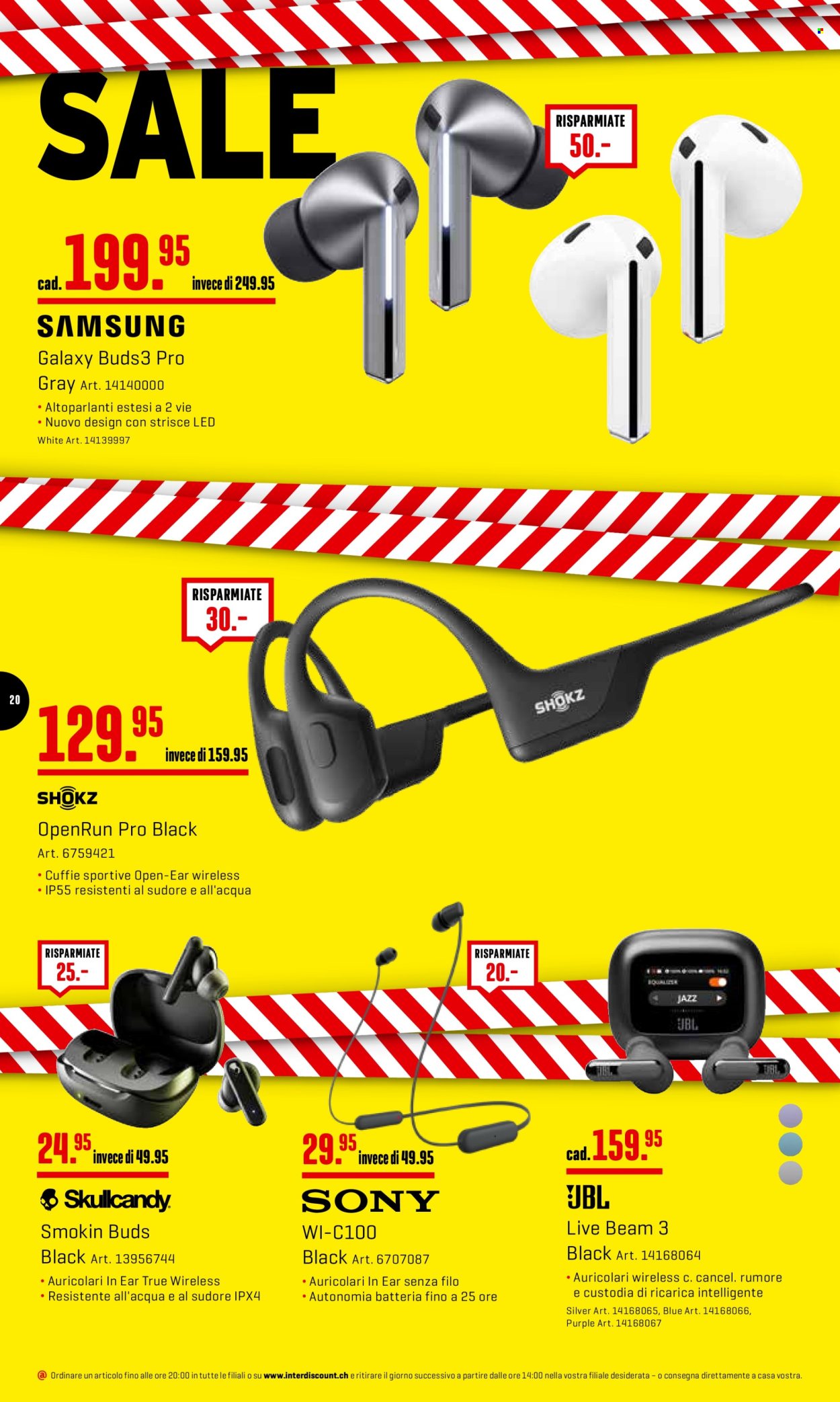 Volantino Interdiscount - 7.10.2024 - 20.10.2024. Pagina 20