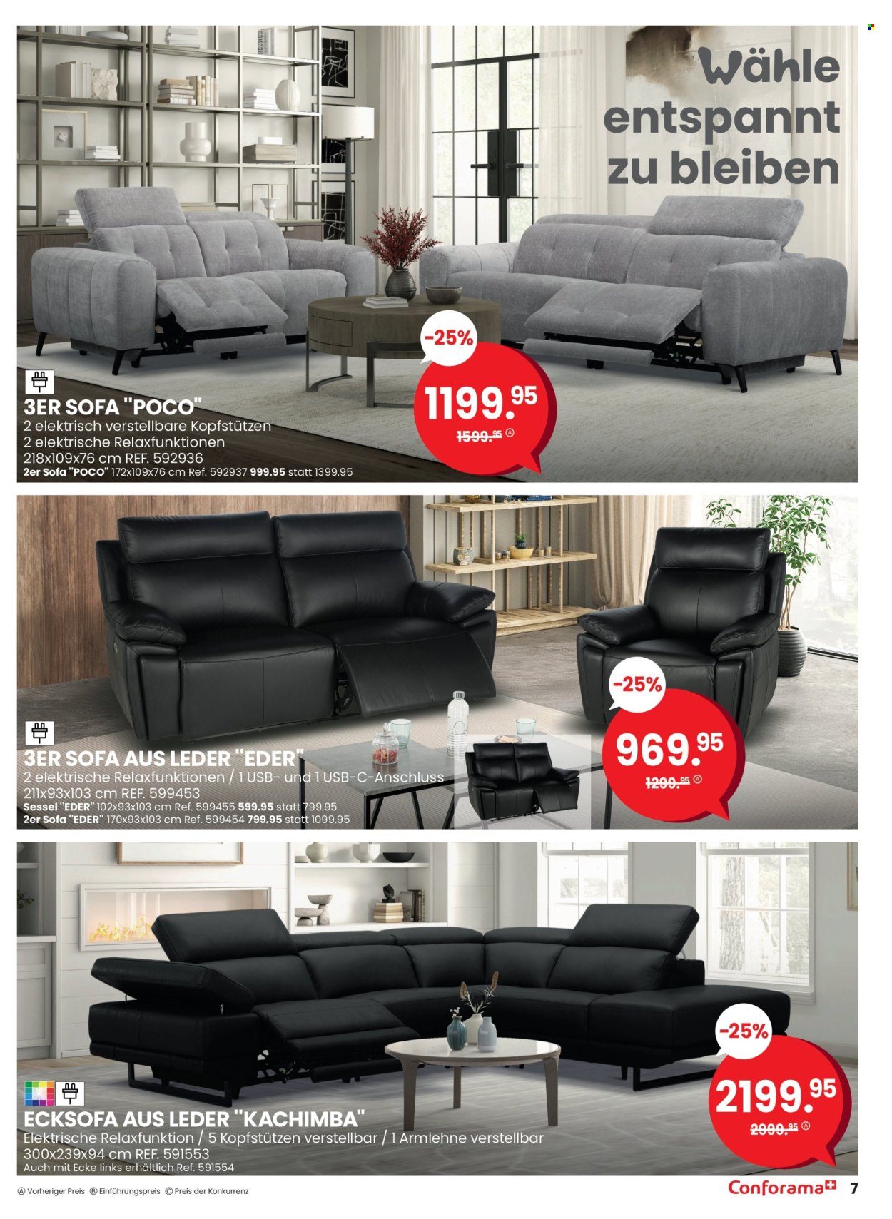 Prospekt Conforama - 8.10.2024 - 28.10.2024. Seite 7