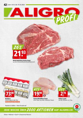 Catalogue ALIGRO - 14.10.2024 - 19.10.2024.