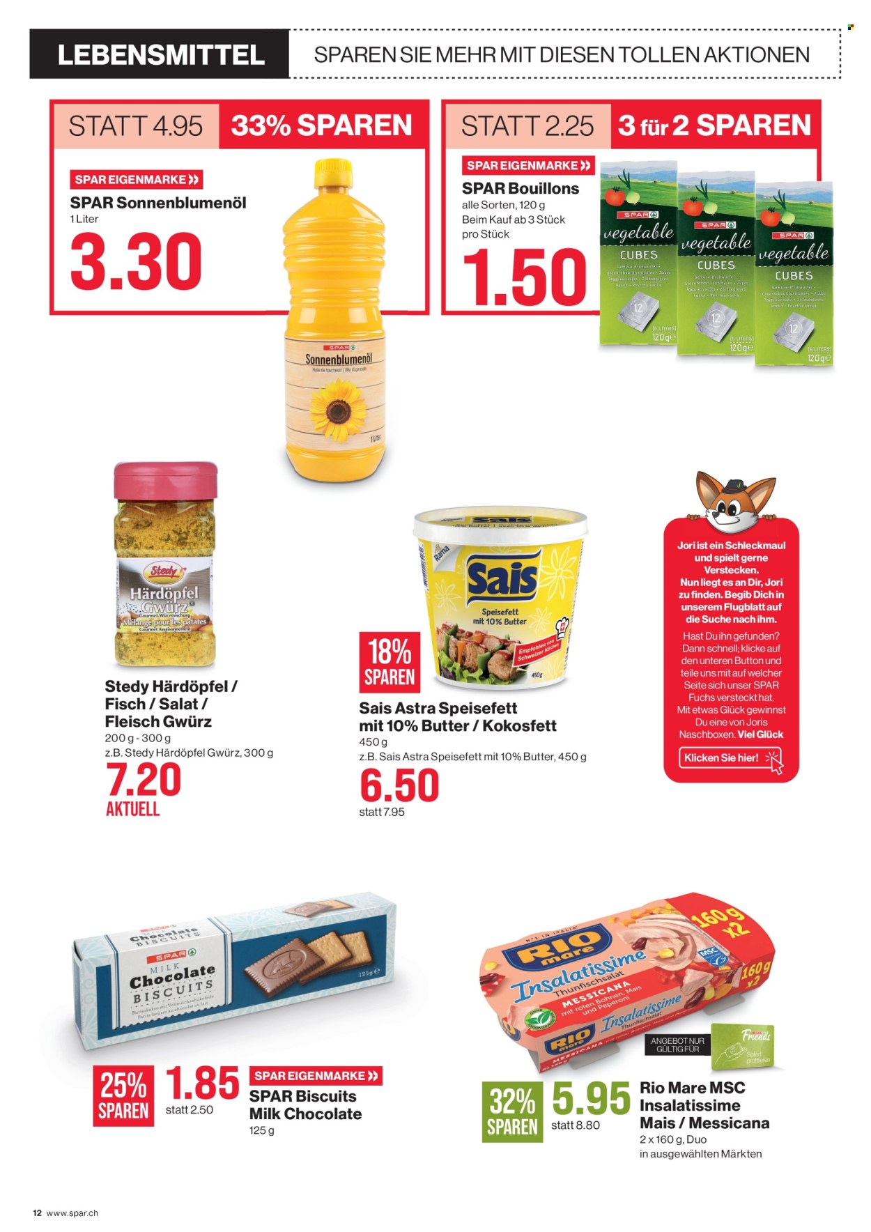 Prospekt SPAR - 10.10.2024 - 16.10.2024. Seite 12