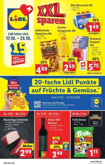 Prospekte Lidl - 17.10.2024 - 23.10.2024.