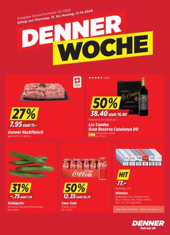 Catalogue Denner - 15.10.2024 - 21.10.2024.