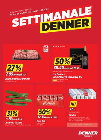 Catalogue Denner - 15.10.2024 - 21.10.2024.