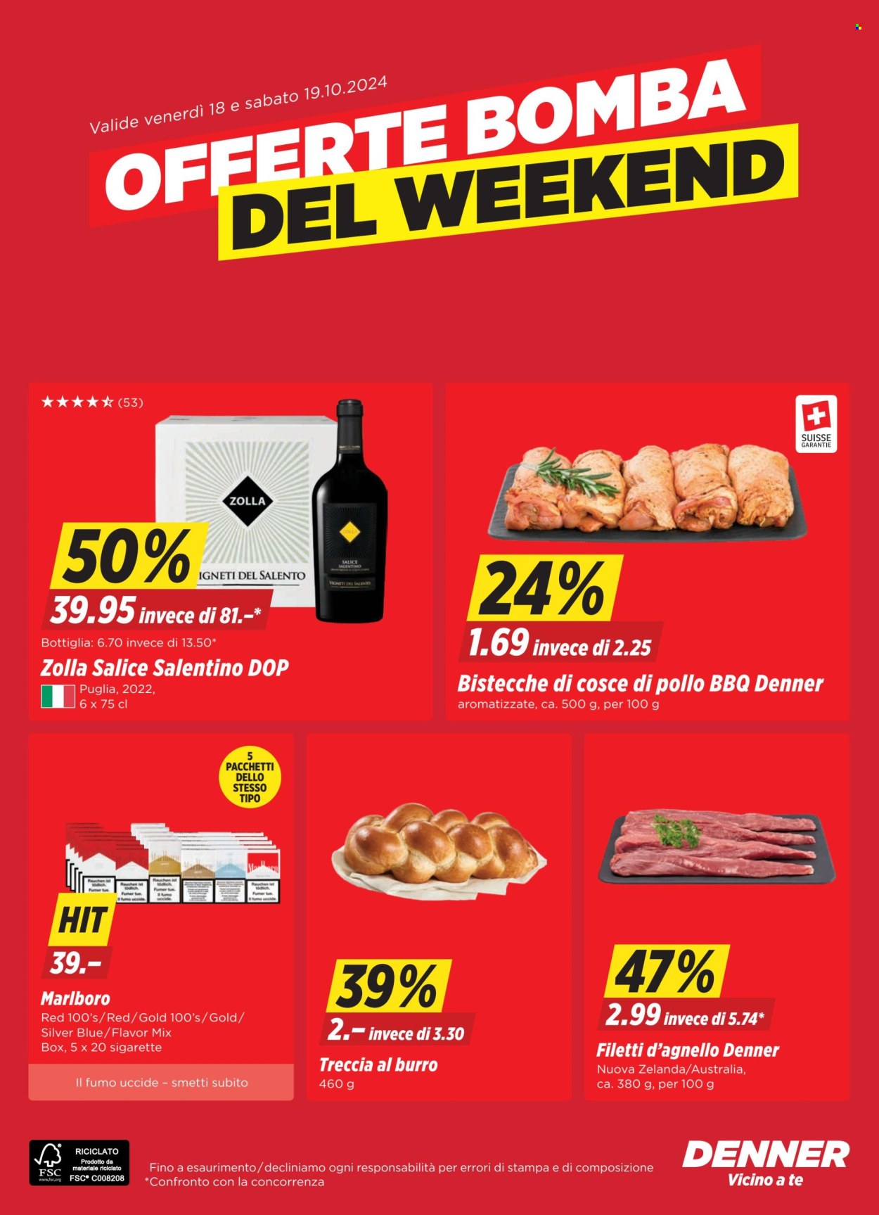 Volantino Denner - 15.10.2024 - 21.10.2024. Pagina 24