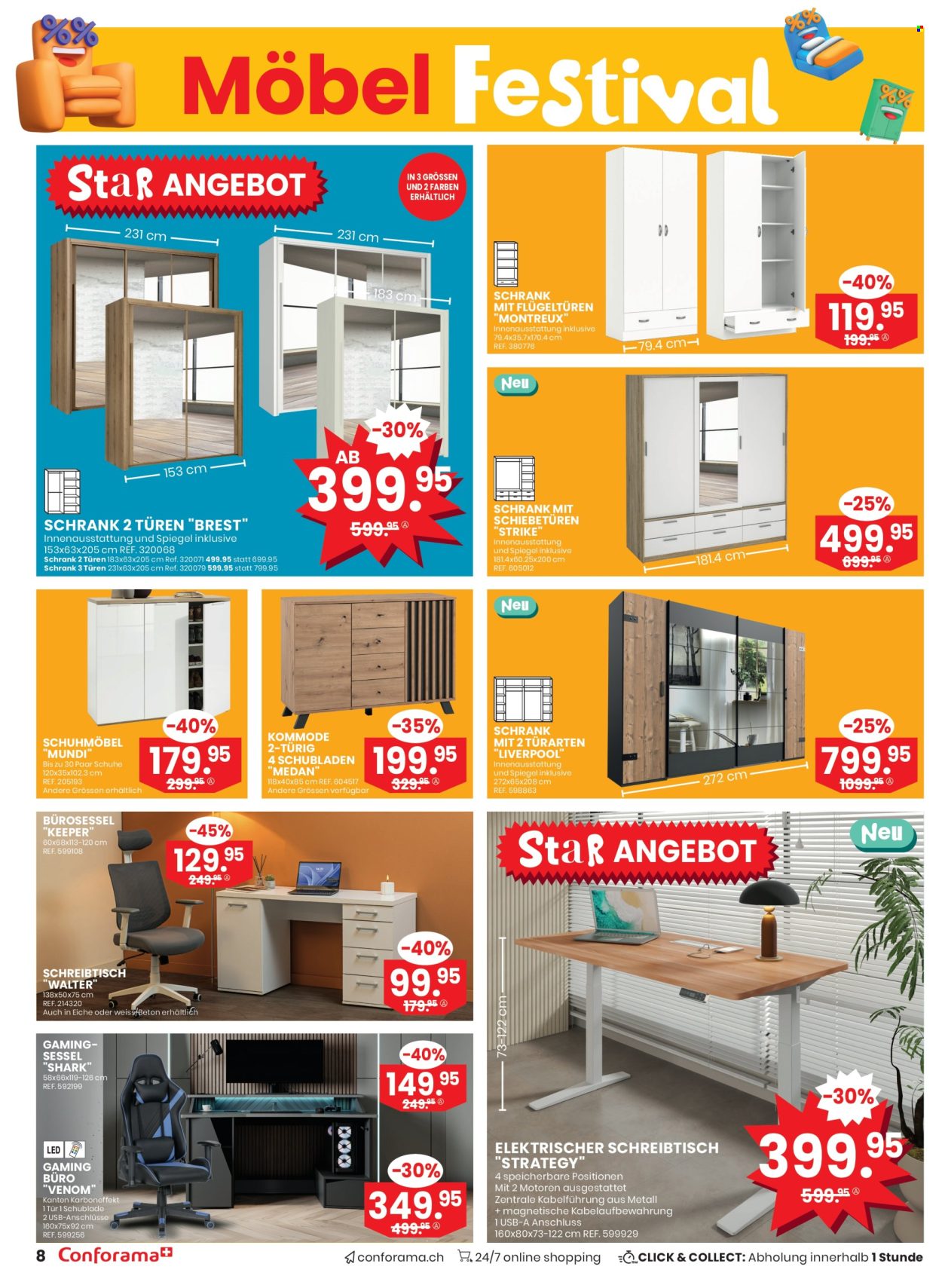 Prospekt Conforama - 15.10.2024 - 28.10.2024. Seite 8