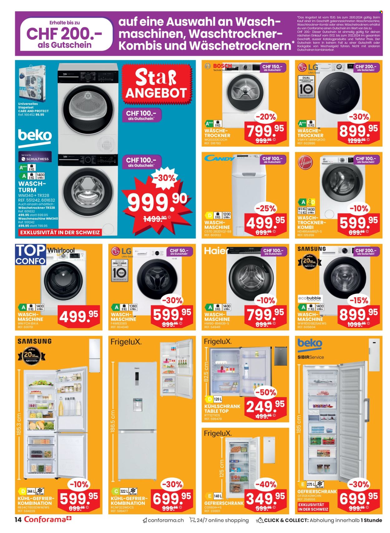 Prospekt Conforama - 15.10.2024 - 28.10.2024. Seite 14