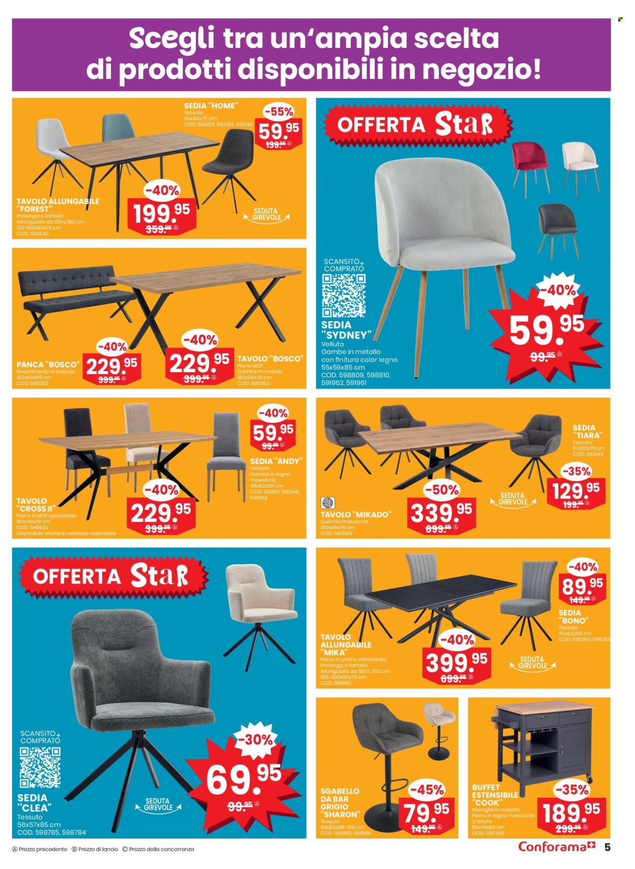 Prospekt Conforama - 15.10.2024 - 28.10.2024. Seite 5