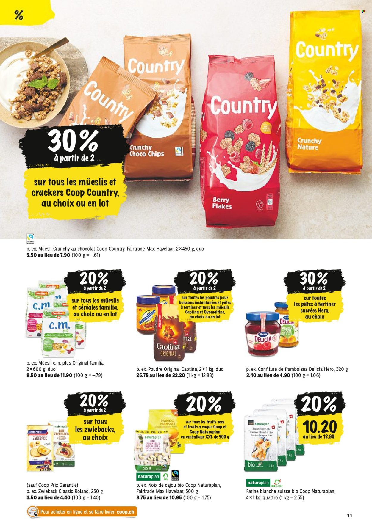 Prospekt Coop - 15.10.2024 - 20.10.2024. Seite 11