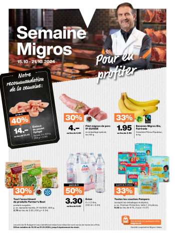Volantino Migros - 15.10.2024 - 21.10.2024.