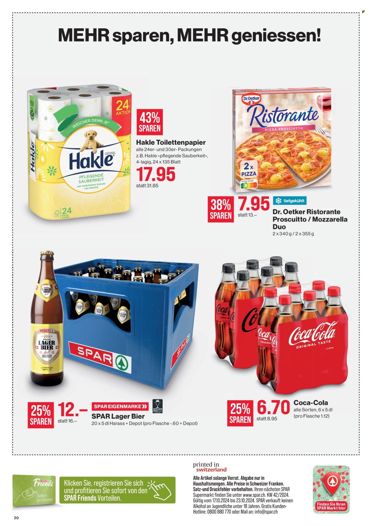 Volantino SPAR - 17.10.2024 - 23.10.2024. Pagina 20