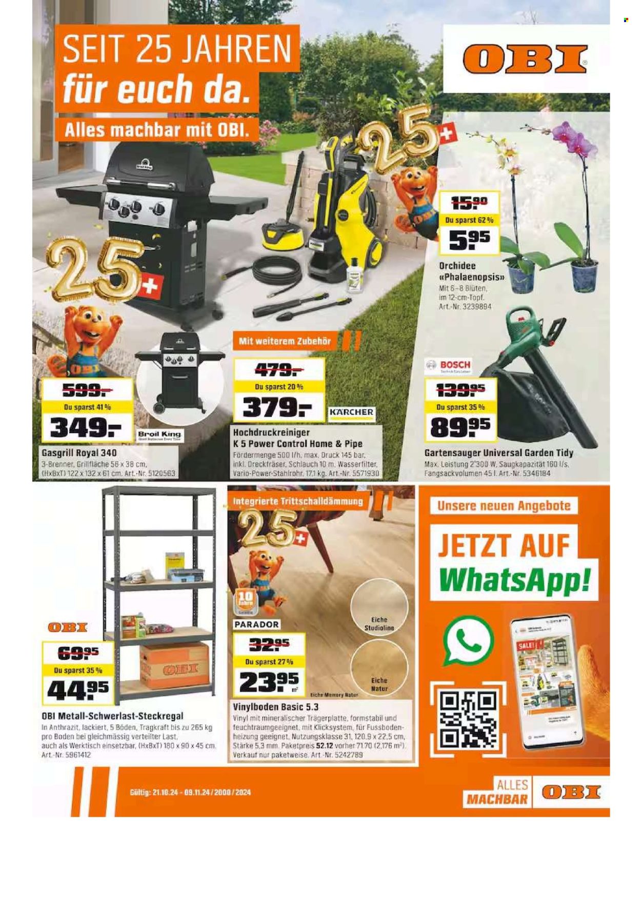 Catalogue OBI - 21.10.2024 - 9.11.2024. Page 1