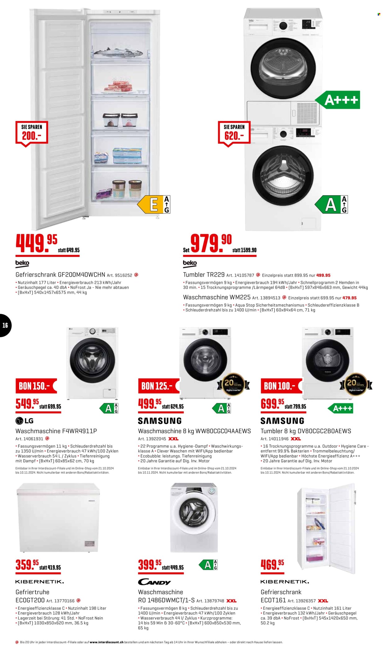 Catalogue Interdiscount - 21.10.2024 - 10.11.2024. Page 16