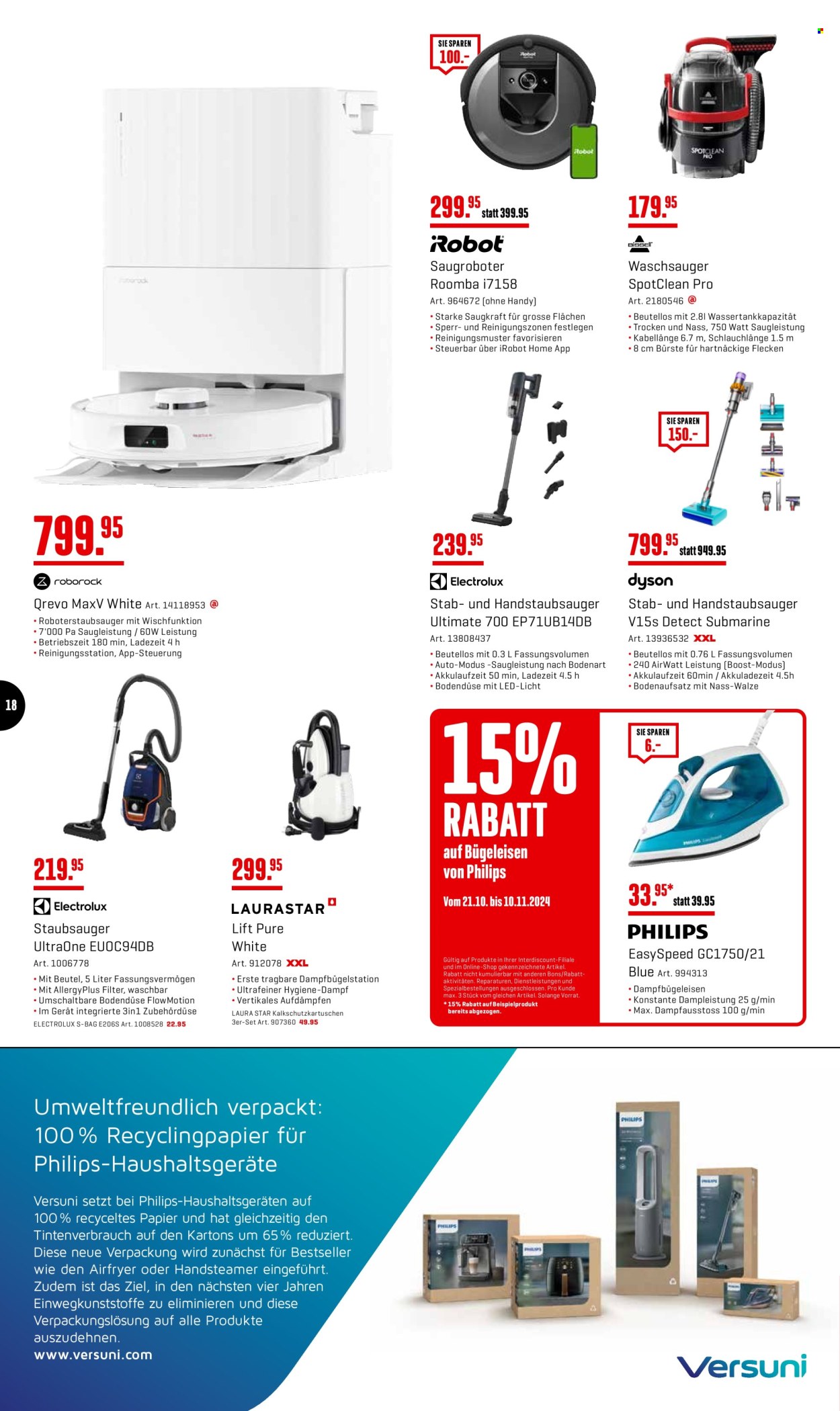 Catalogue Interdiscount - 21.10.2024 - 10.11.2024. Page 18