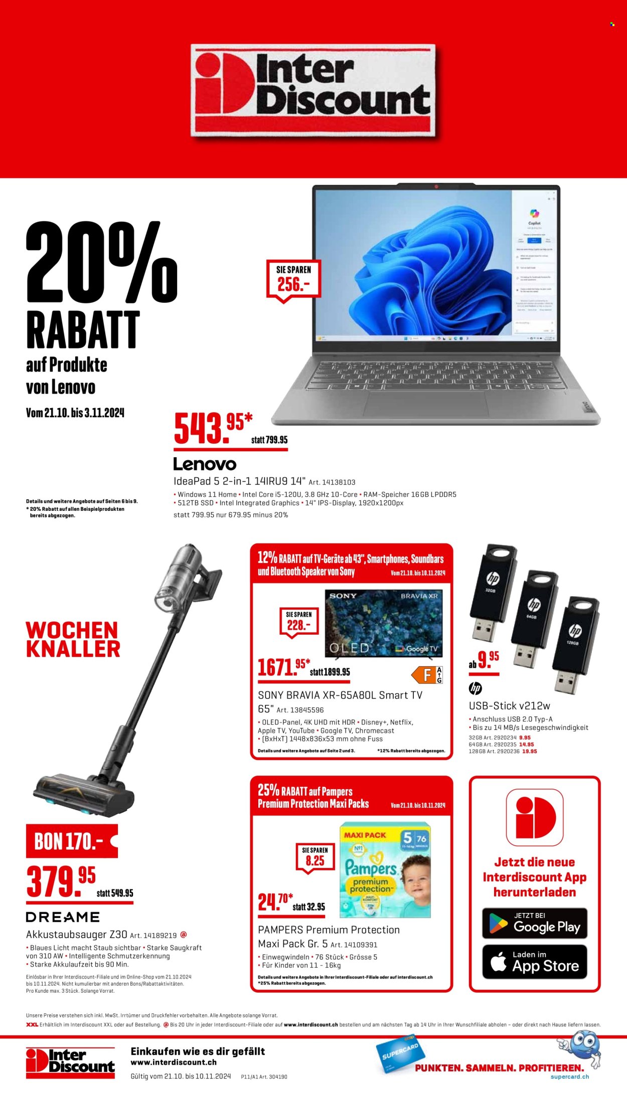 Catalogue Interdiscount - 21.10.2024 - 10.11.2024. Page 24