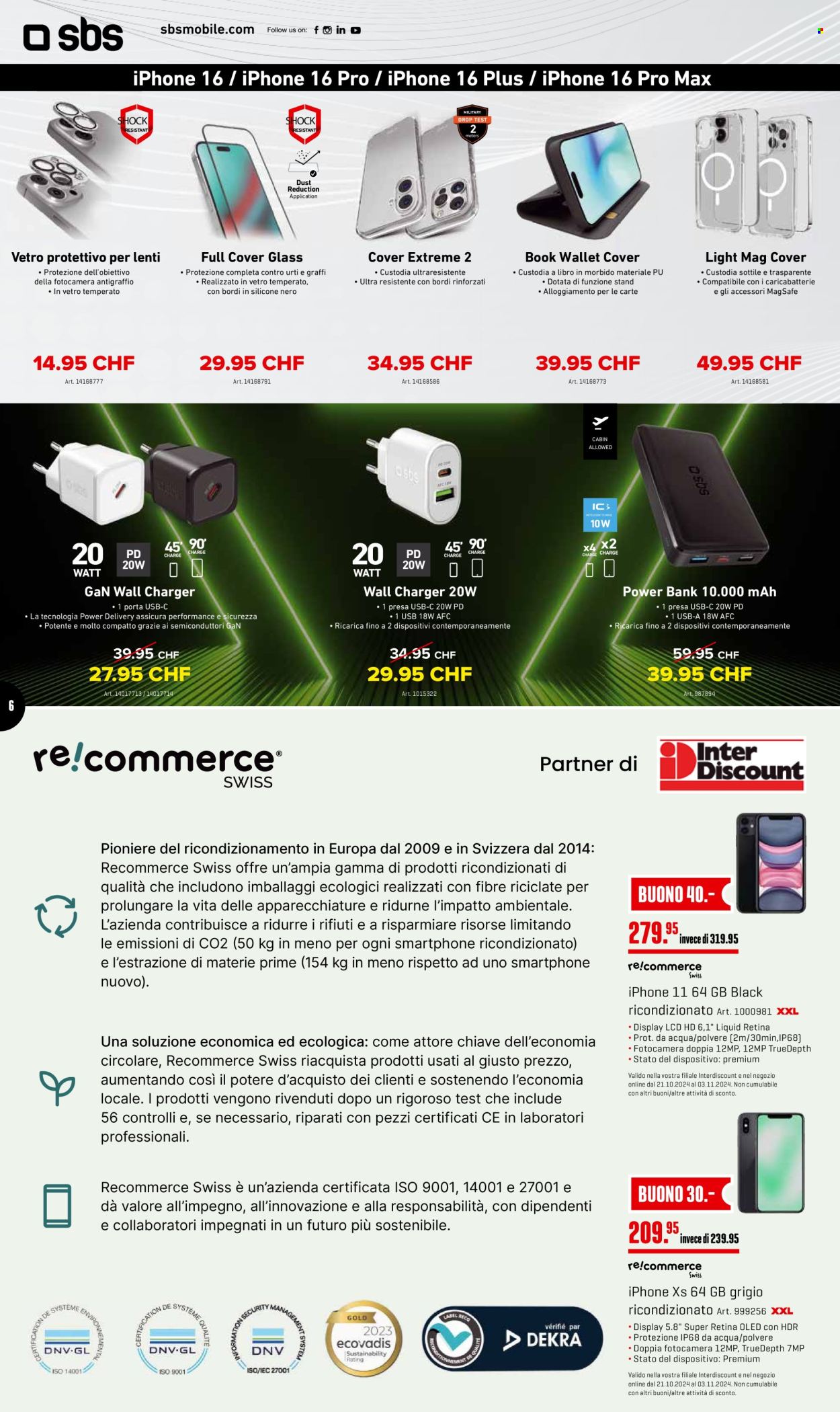 Volantino Interdiscount - 21.10.2024 - 10.11.2024. Pagina 6