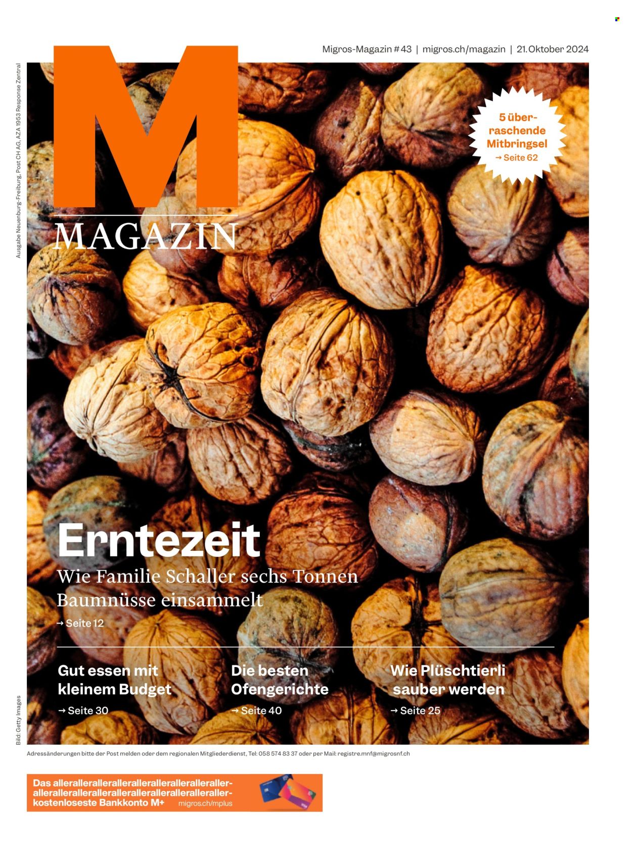 Volantino Migros - 21.10.2024 - 27.10.2024. Pagina 1