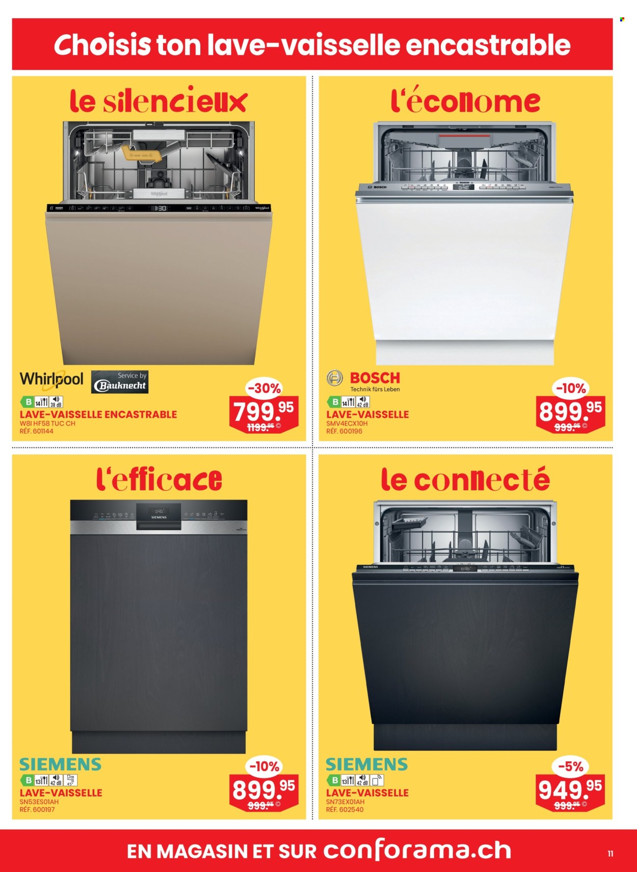 Prospekt Conforama - 22.10.2024 - 28.10.2024. Seite 11