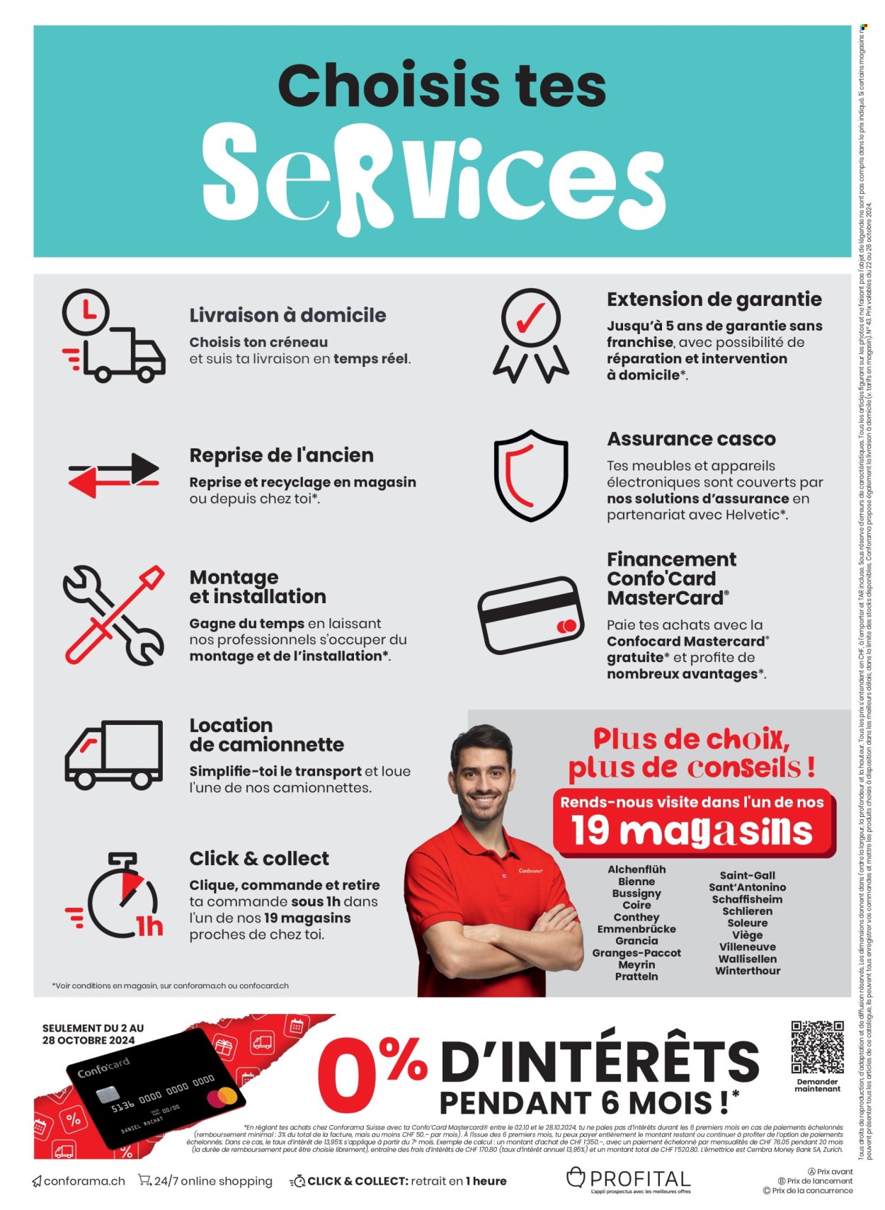 Prospekt Conforama - 22.10.2024 - 28.10.2024. Seite 12