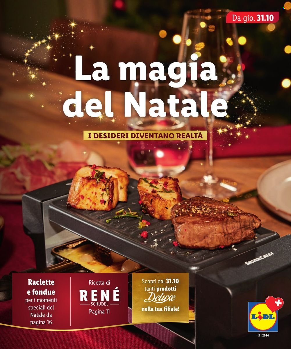 Volantino Lidl - 31.10.2024 - 31.12.2024. Pagina 1