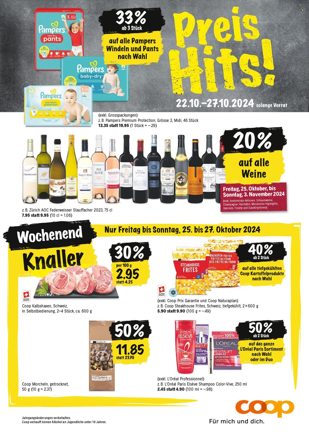 Prospekt Coop - 22.10.2024 - 27.10.2024. Seite 20