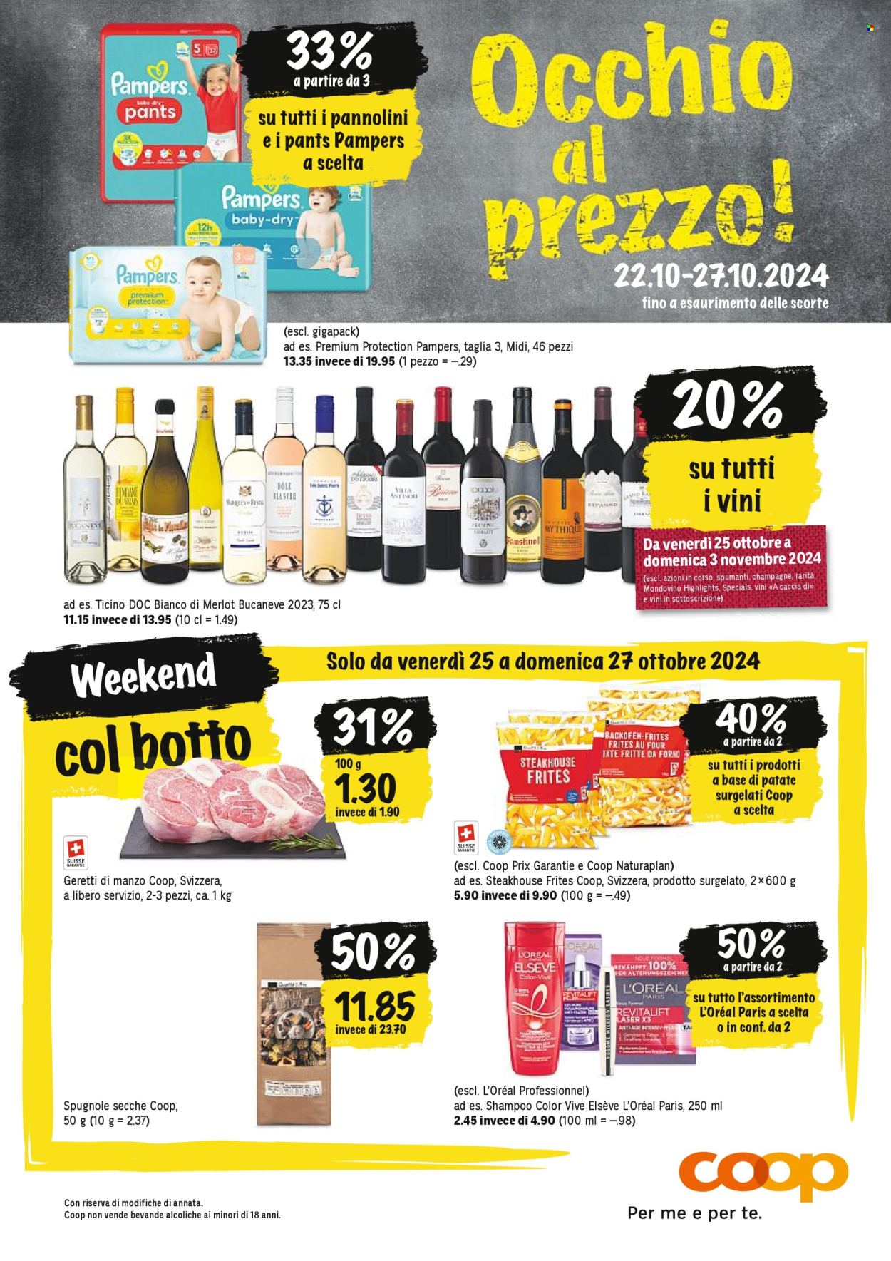 Prospekt Coop - 22.10.2024 - 27.10.2024. Seite 20