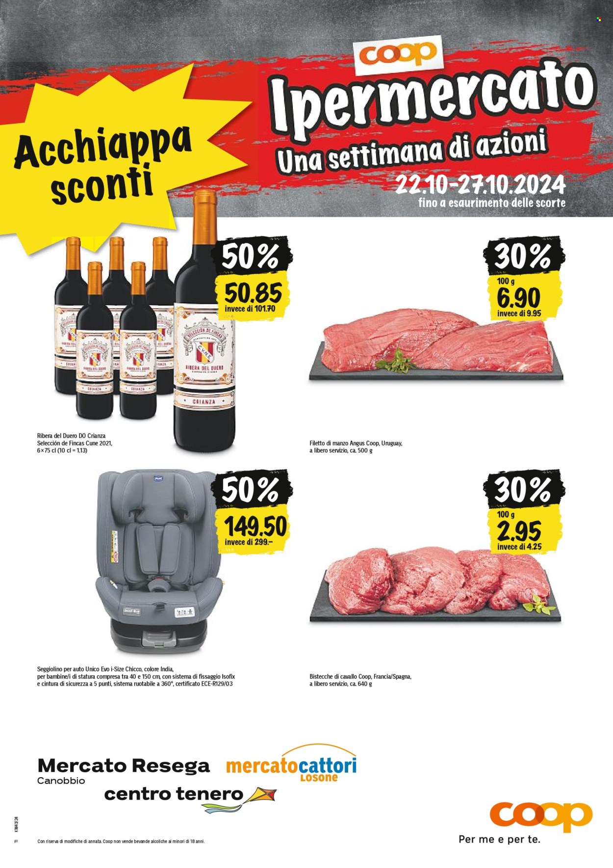 Prospekt Coop - 22.10.2024 - 27.10.2024. Seite 21