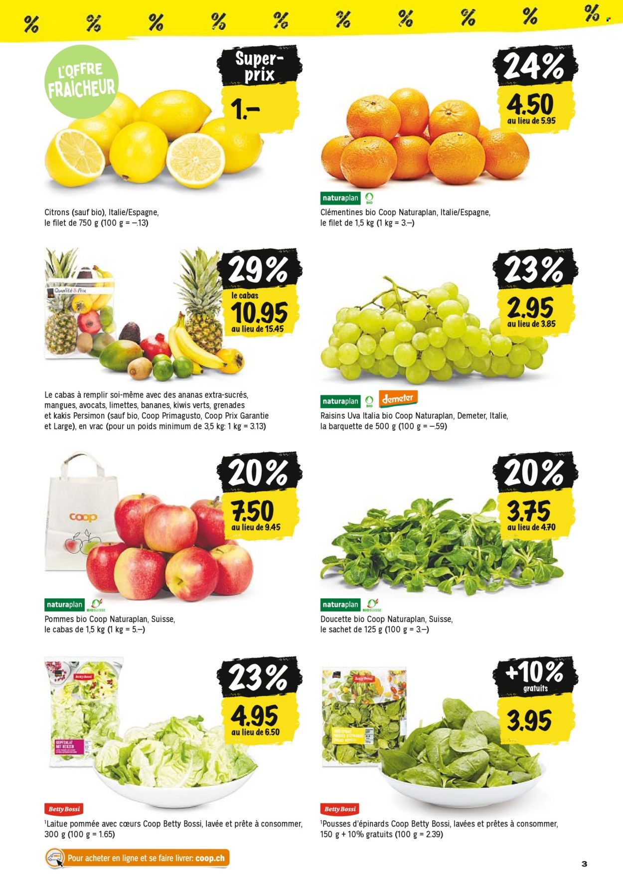 Prospekt Coop - 22.10.2024 - 27.10.2024. Seite 3