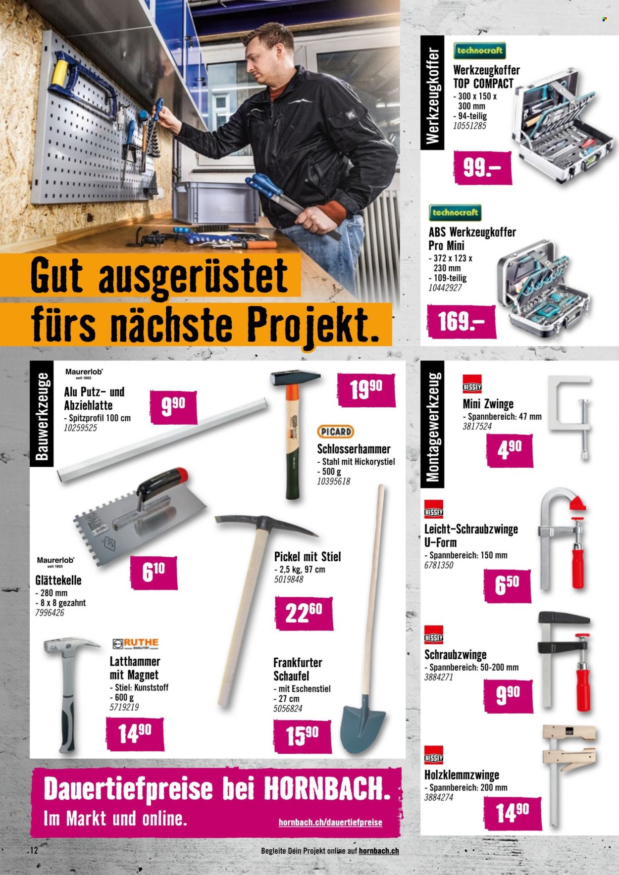 Prospekt Hornbach - 22.10.2024 - 18.11.2024. Seite 12
