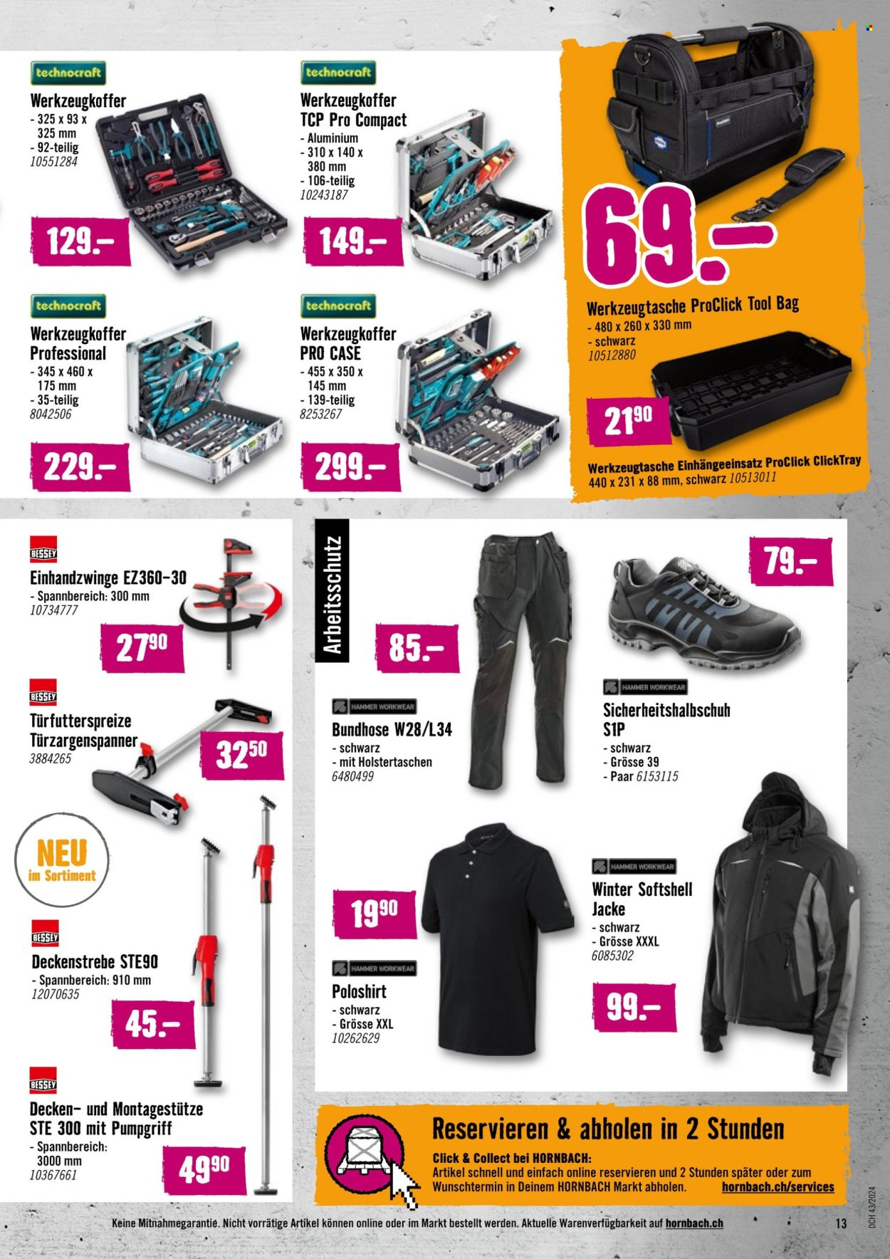 Prospekt Hornbach - 22.10.2024 - 18.11.2024. Seite 13