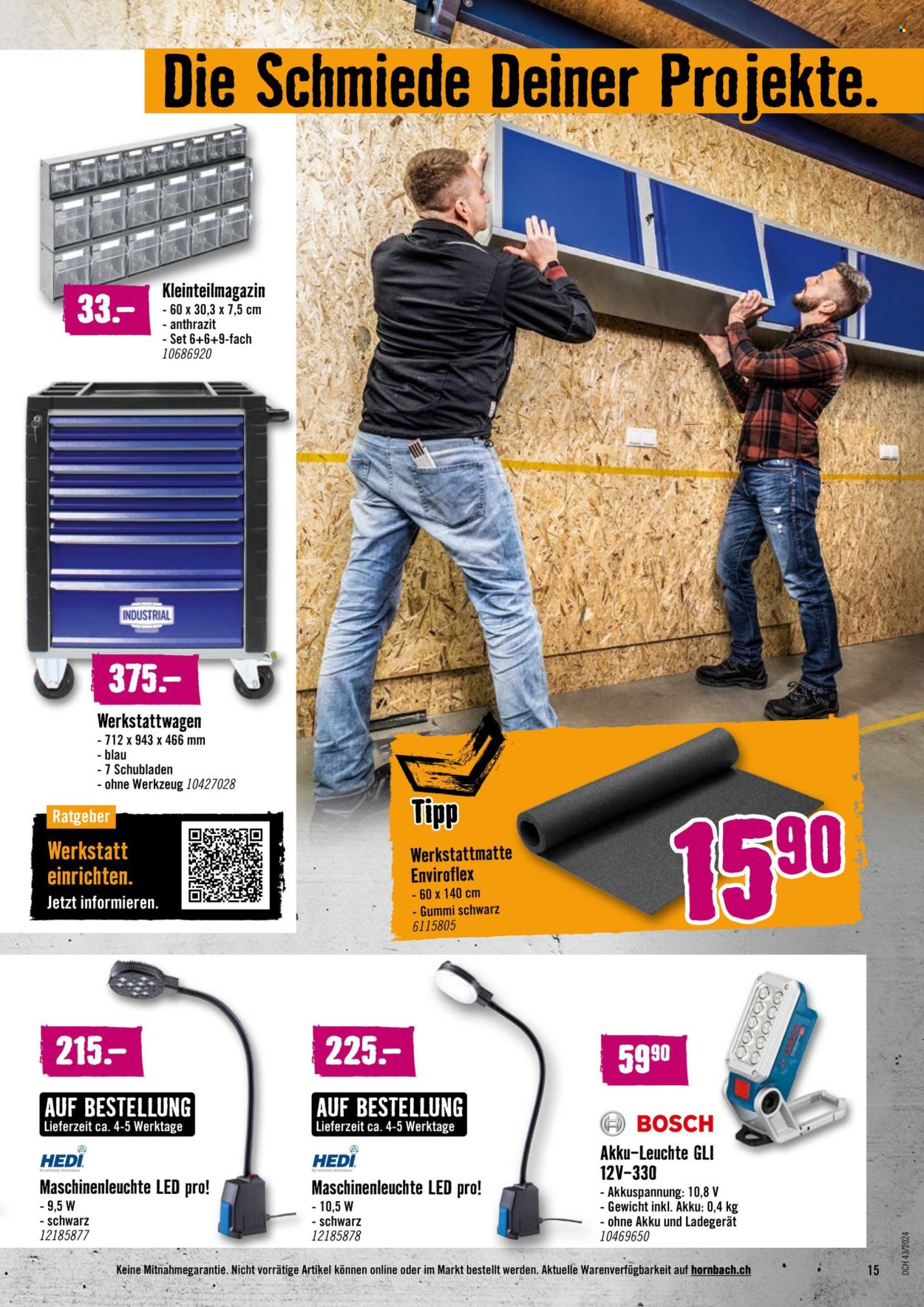 Prospekt Hornbach - 22.10.2024 - 18.11.2024. Seite 15