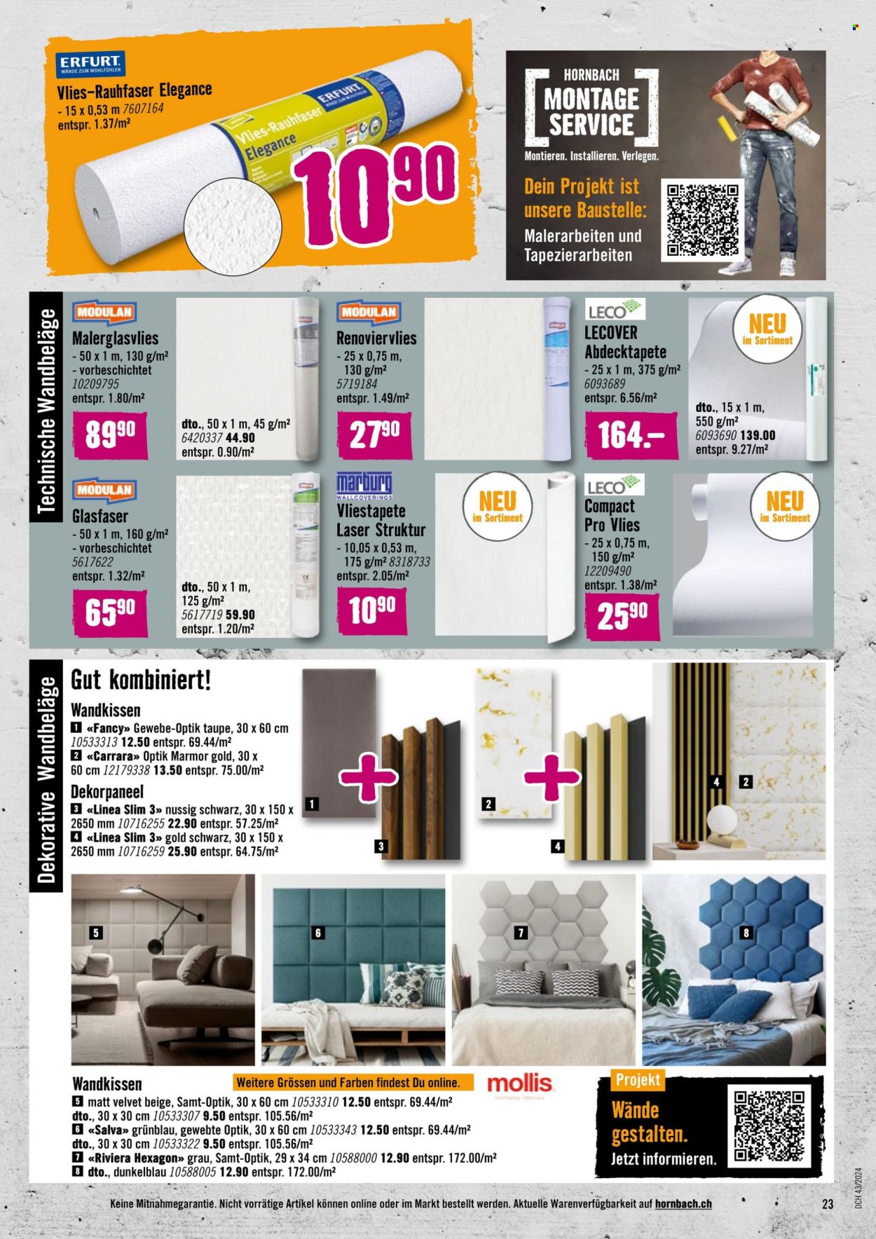 Prospekt Hornbach - 22.10.2024 - 18.11.2024. Seite 23