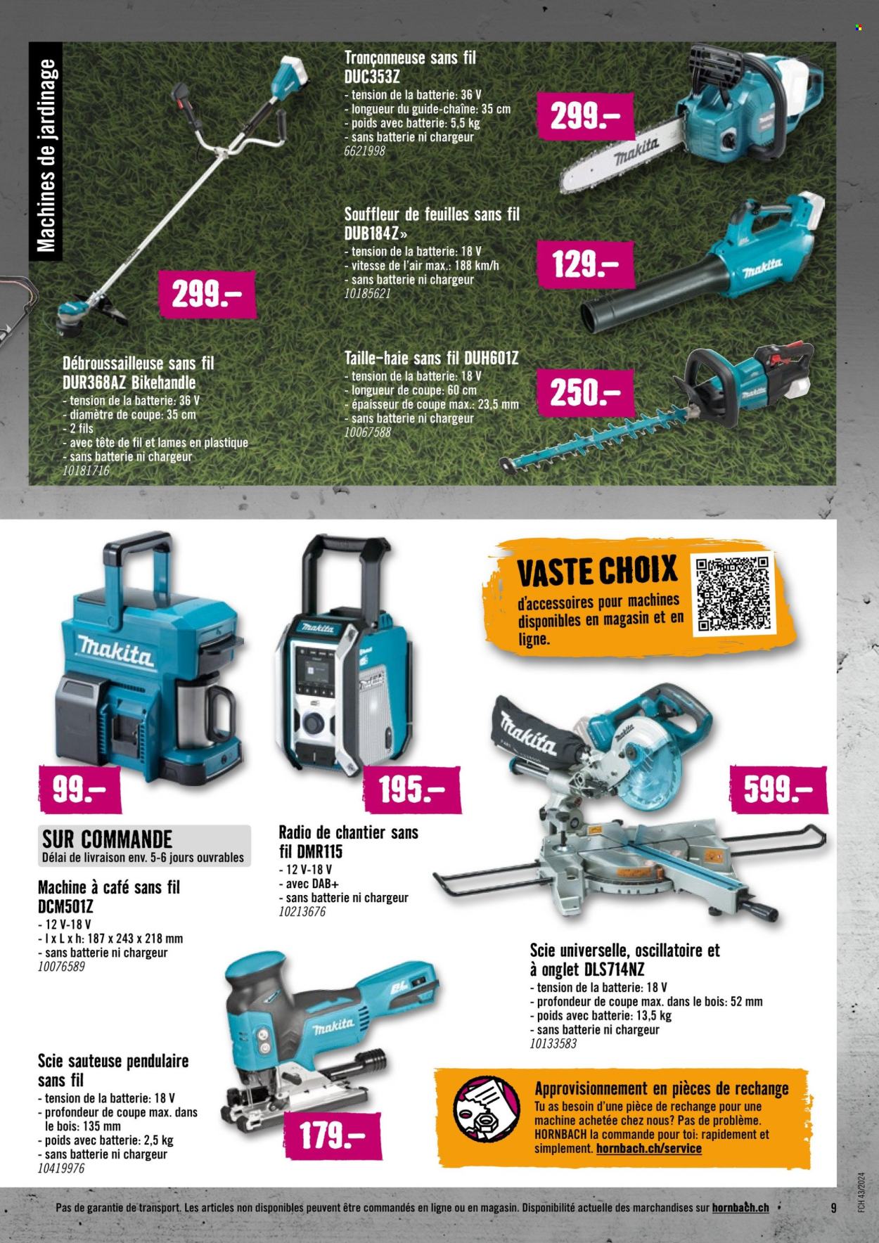 Prospekt Hornbach - 22.10.2024 - 18.11.2024. Seite 9