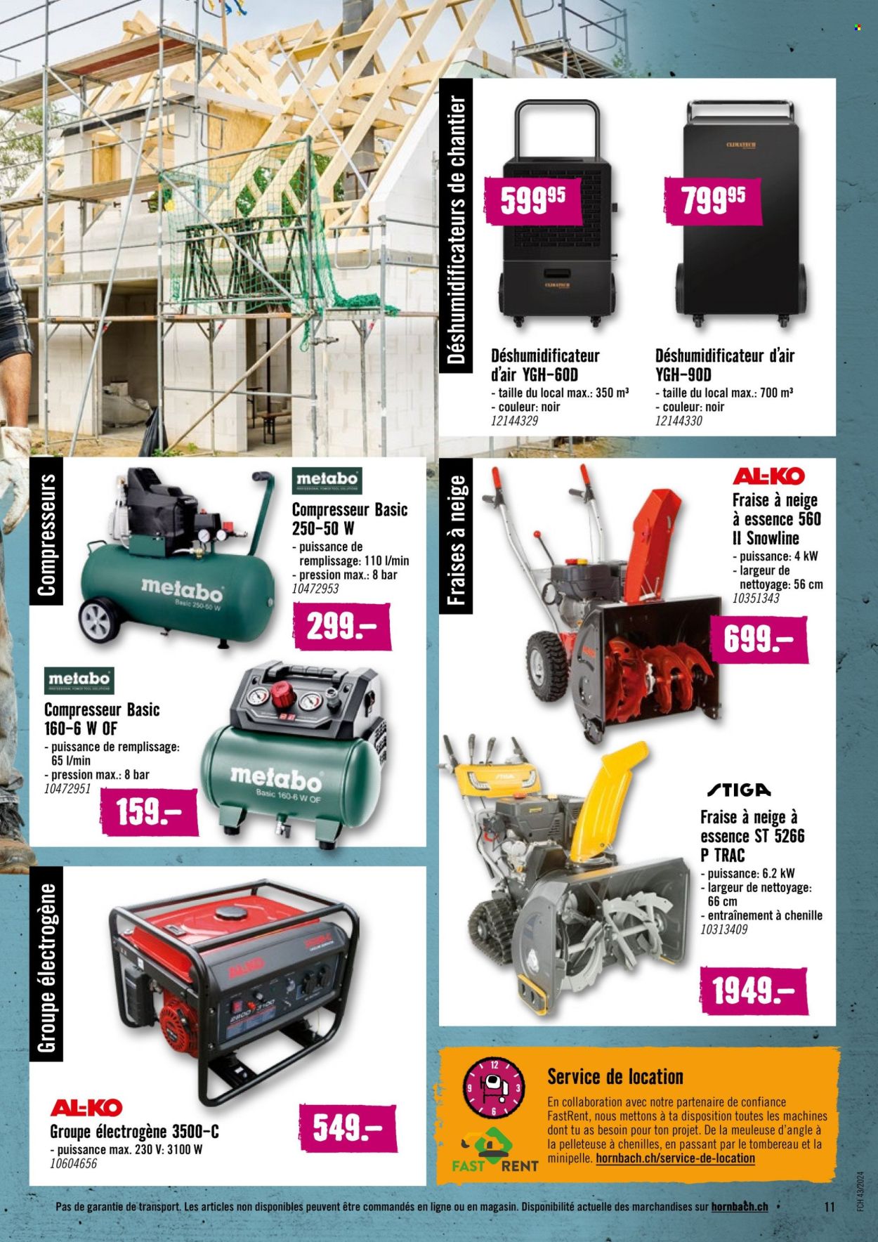 Prospekt Hornbach - 22.10.2024 - 18.11.2024. Seite 11