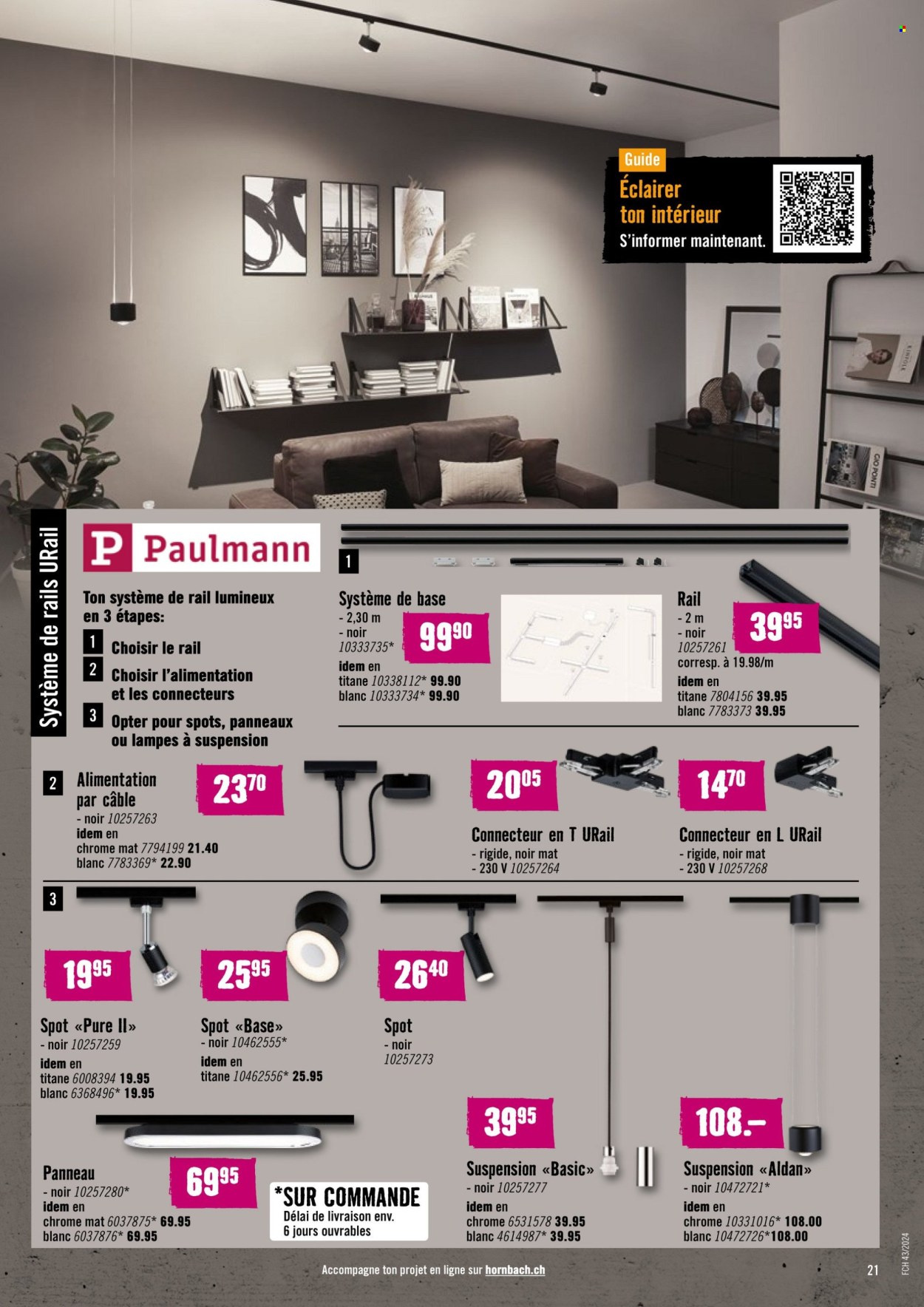 Prospekt Hornbach - 22.10.2024 - 18.11.2024. Seite 21