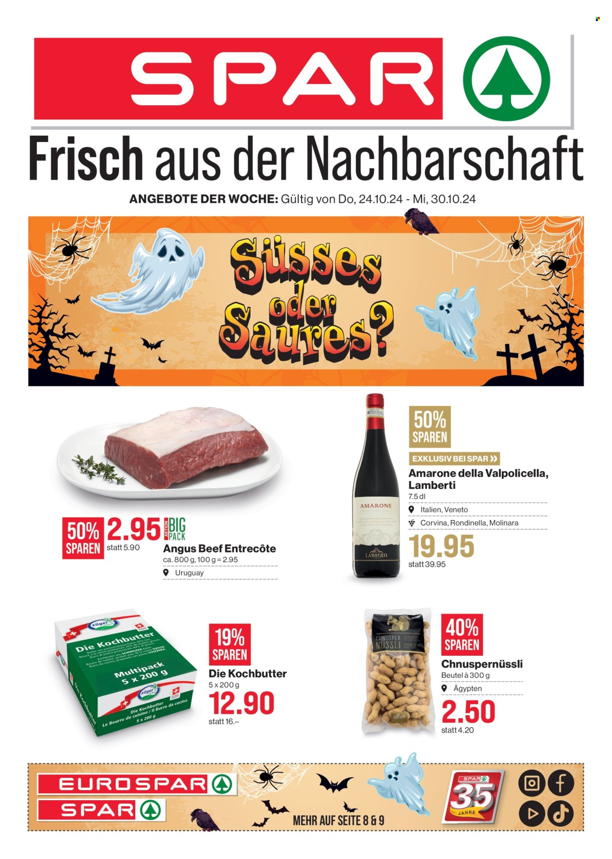 Volantino SPAR - 24.10.2024 - 30.10.2024. Pagina 1