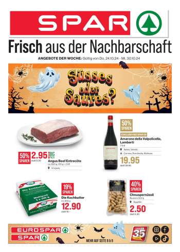 Volantino SPAR - 24.10.2024 - 30.10.2024.