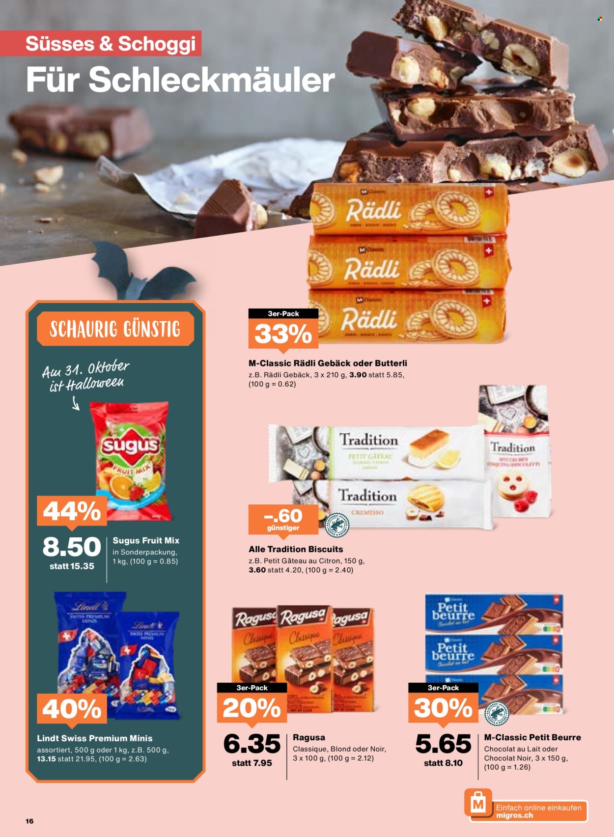 Volantino Migros - 22.10.2024 - 28.10.2024. Pagina 16