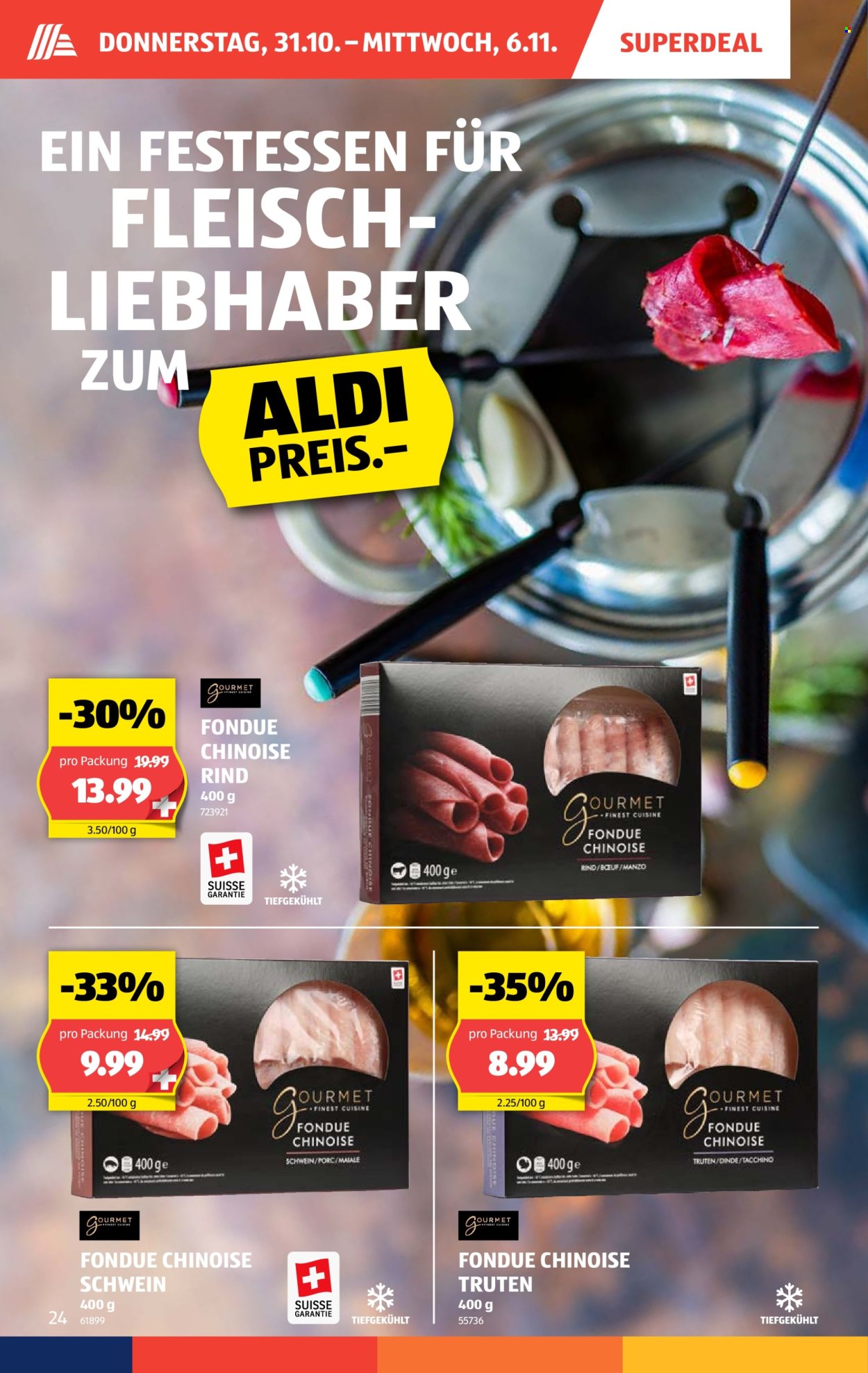 Volantino Aldi - 31.10.2024 - 6.11.2024. Pagina 24