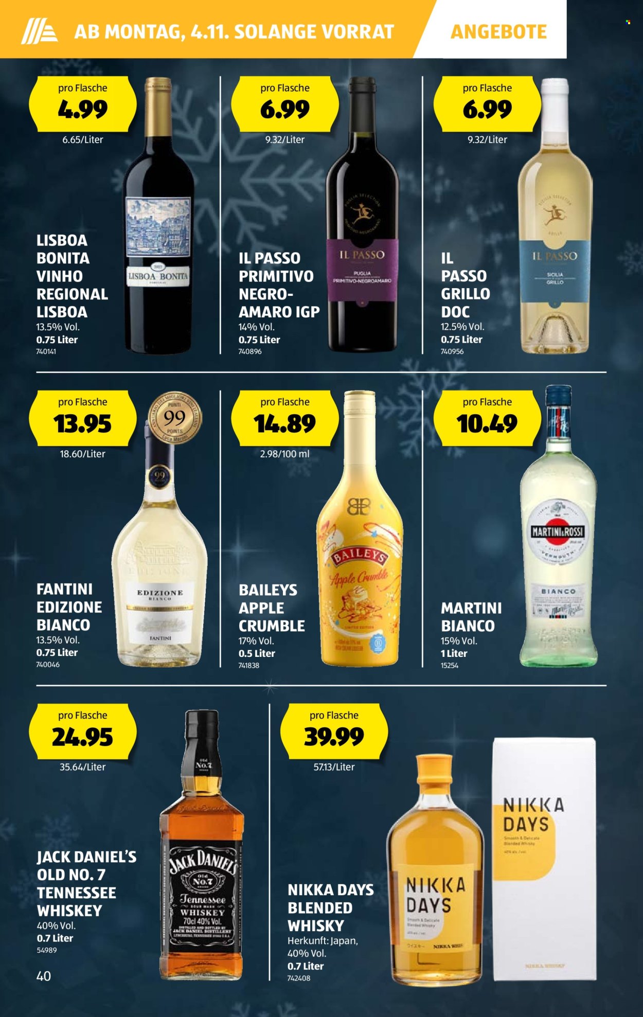 Volantino Aldi - 31.10.2024 - 6.11.2024. Pagina 40