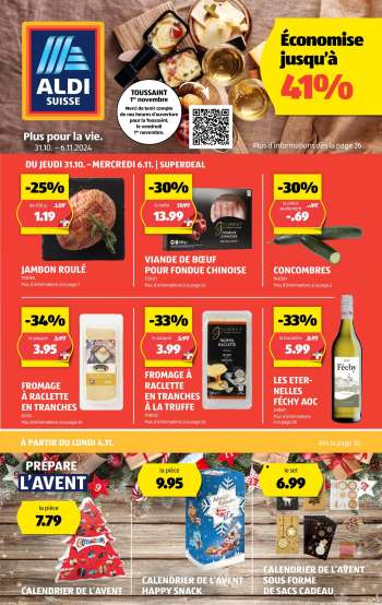 Volantino Aldi - 31.10.2024 - 6.11.2024.