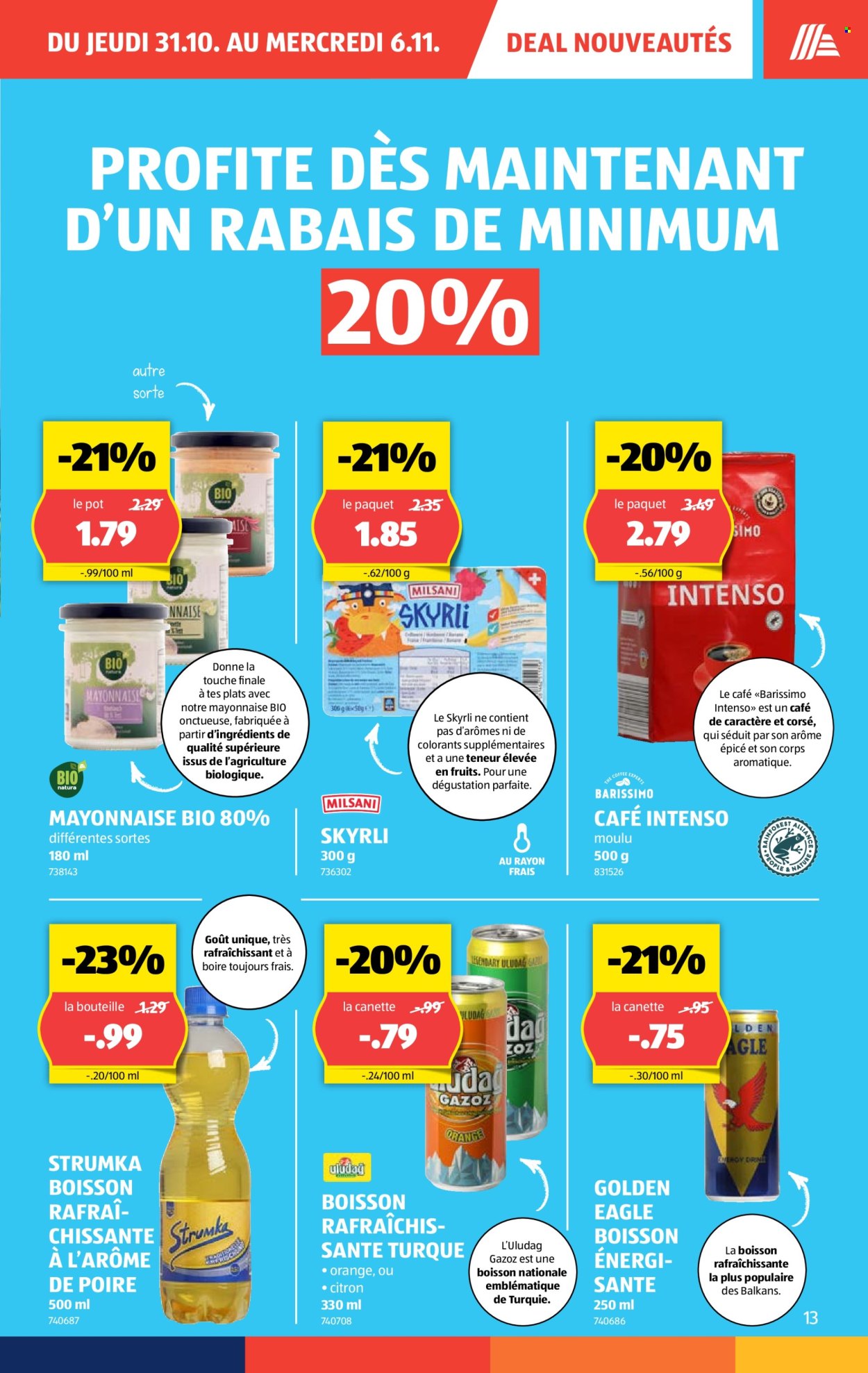 Catalogue Aldi - 31.10.2024 - 6.11.2024. Page 13
