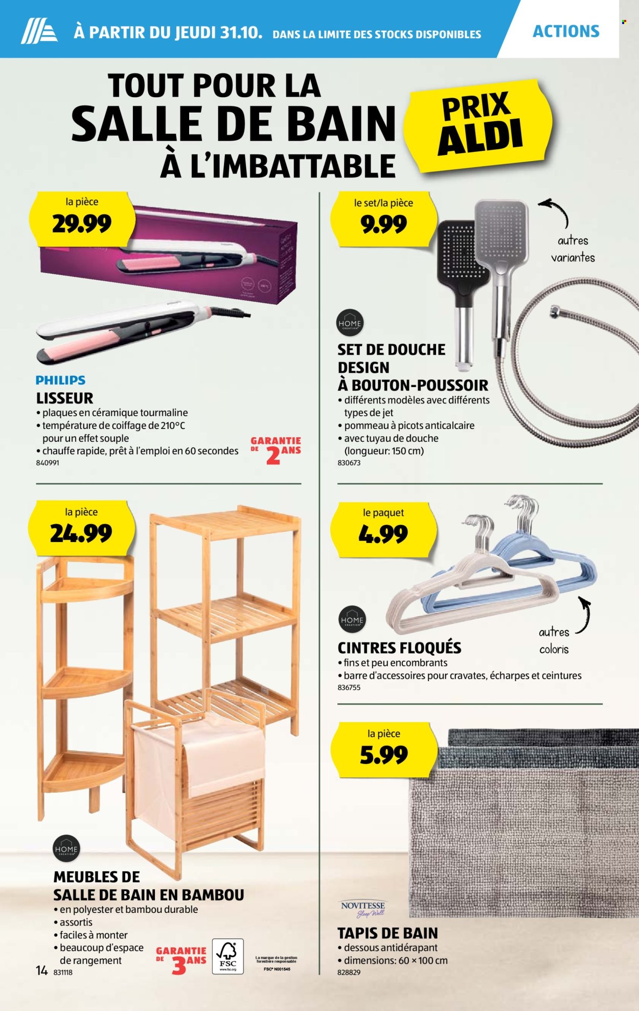 Catalogue Aldi - 31.10.2024 - 6.11.2024. Page 14