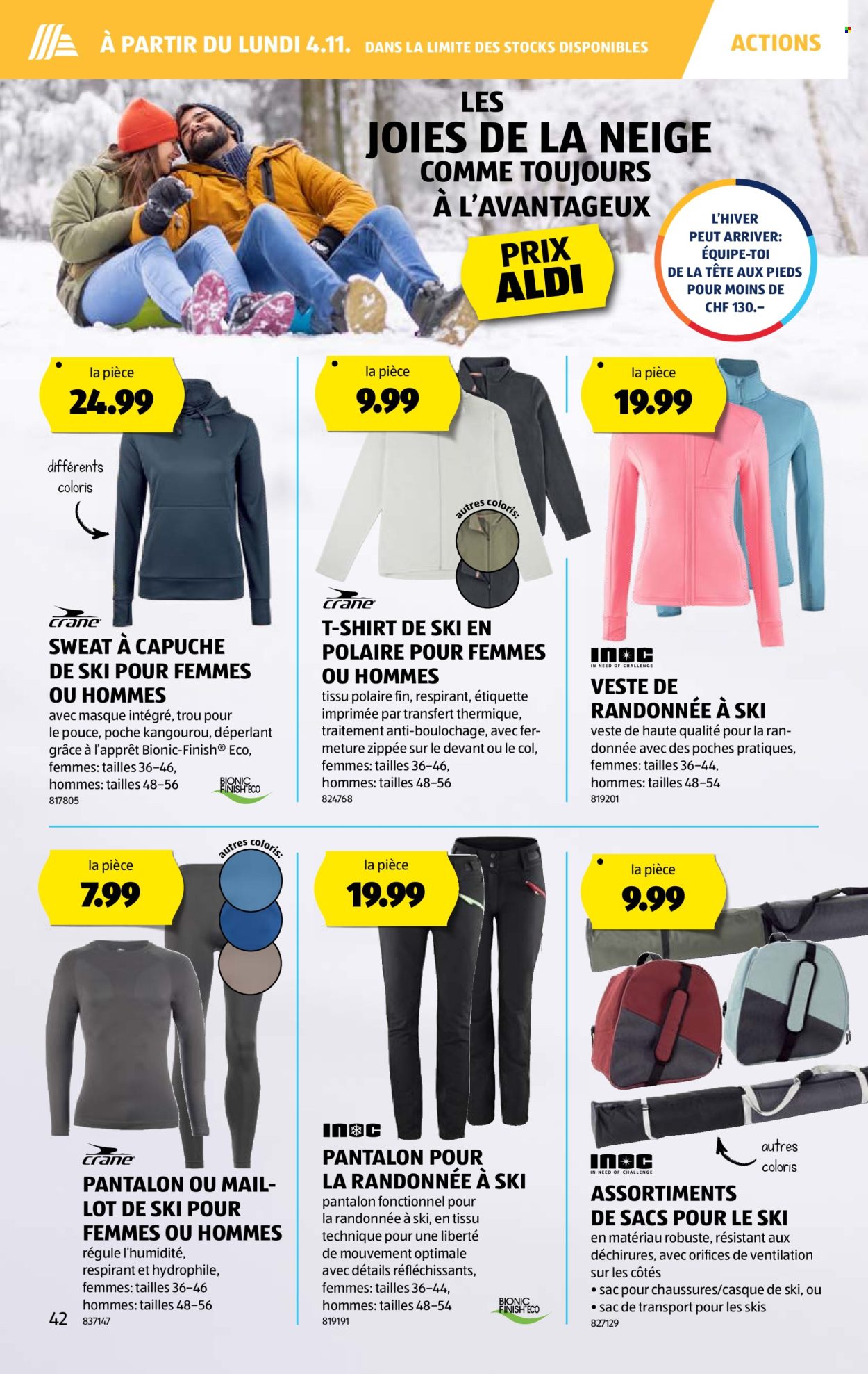 Catalogue Aldi - 31.10.2024 - 6.11.2024. Page 42