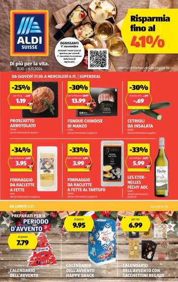 Prospekte Aldi - 31.10.2024 - 6.11.2024.