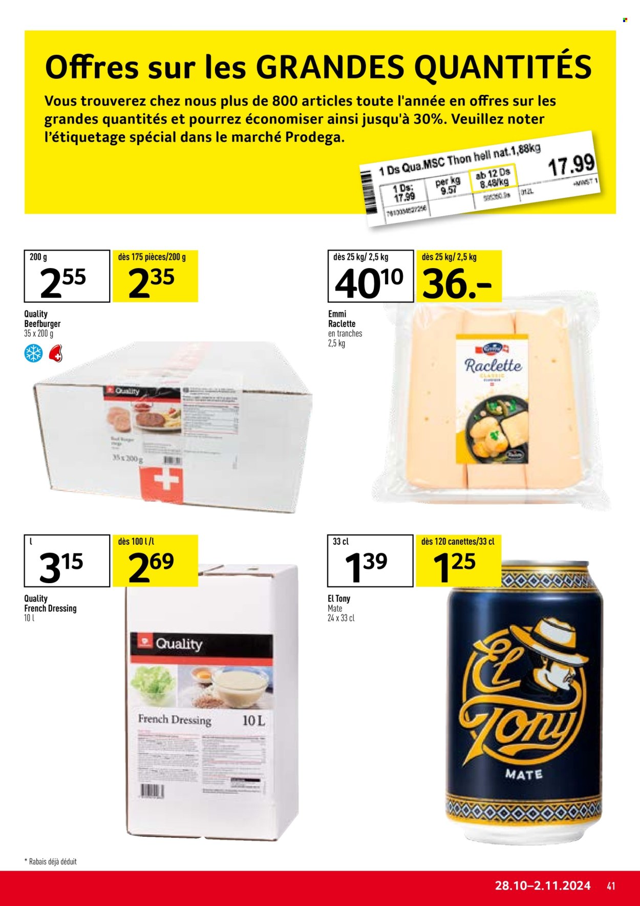 Volantino Prodega - 28.10.2024 - 2.11.2024. Pagina 41